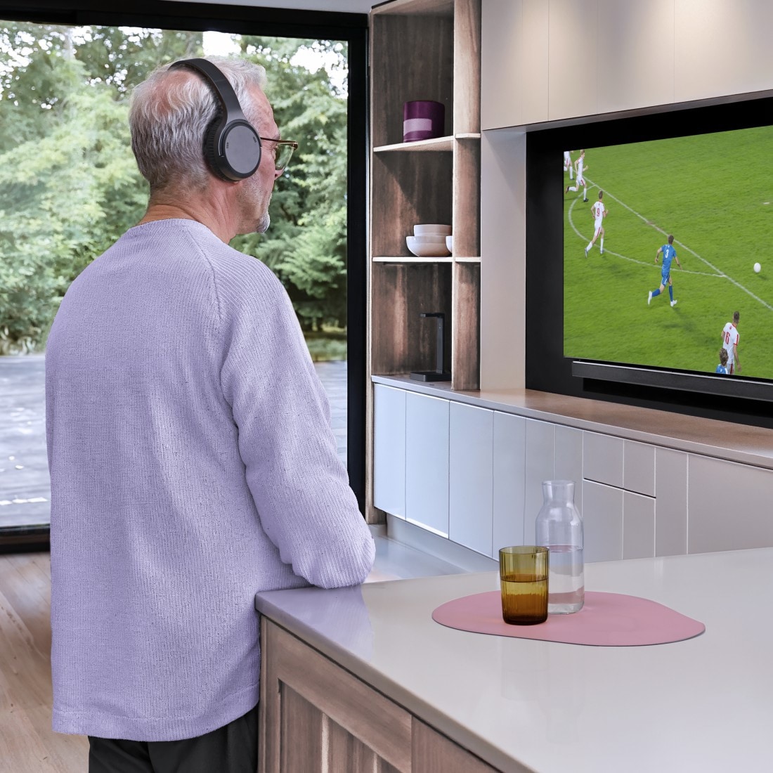 HAMA Over-Ear TV-Kopfhörer, Bluetooth, schwarz HAMA Over-Ear TV-Kopfhörer, Bluetooth, schwarz