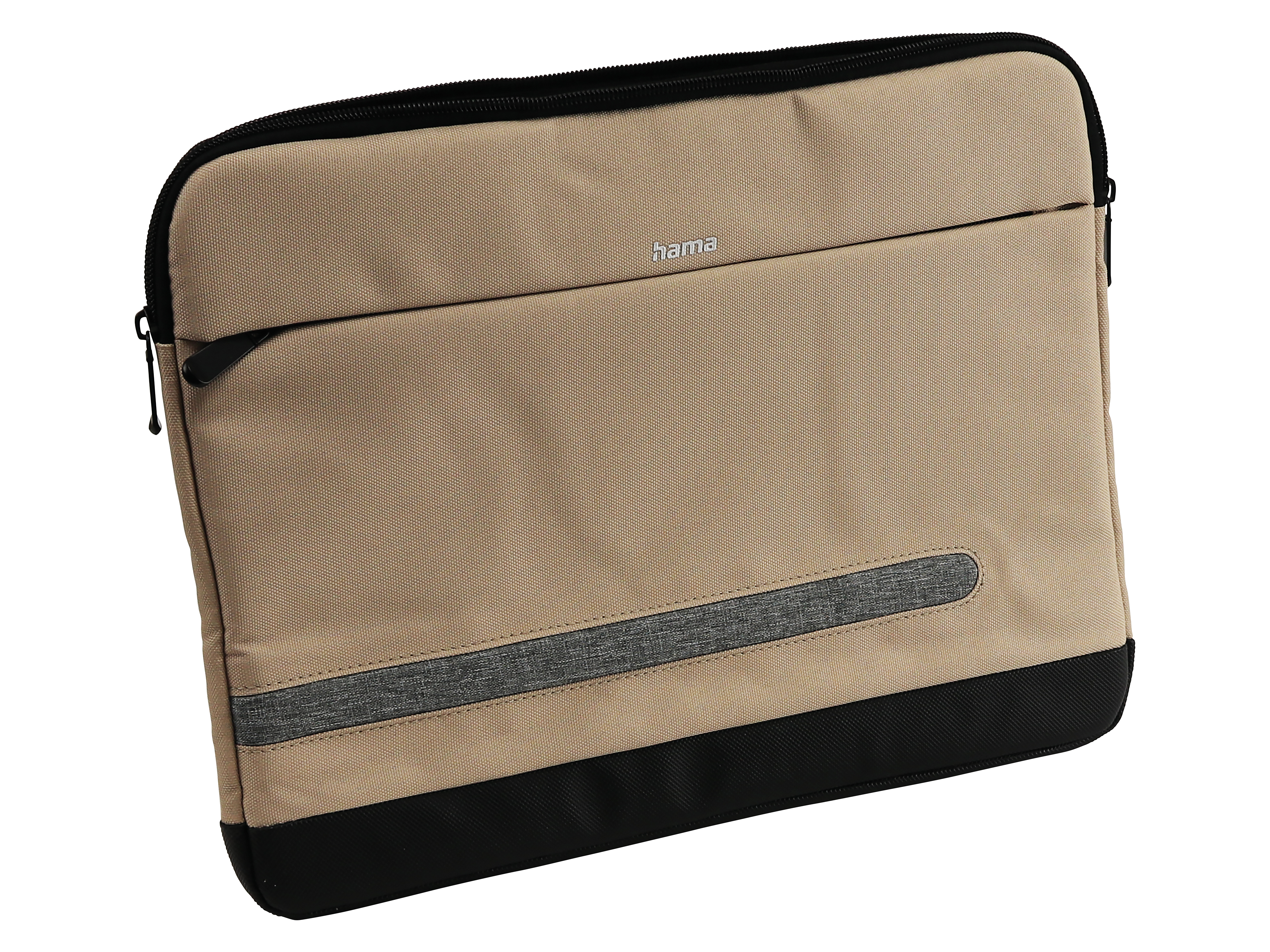 HAMA Notebook-Sleeve Terra, 33,8 cm (13,3"), Beige, recyceltes Polyester