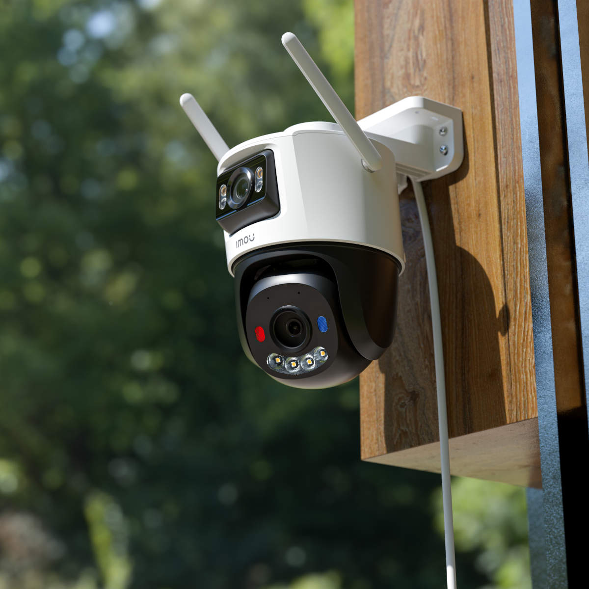 IMOU Überwachungskamera Cruiser Dual 2 Pro, außen, weiß