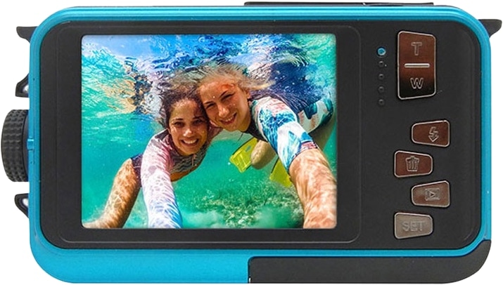 EASYPIX Unterwasserkamera GoXtreme Reef blau