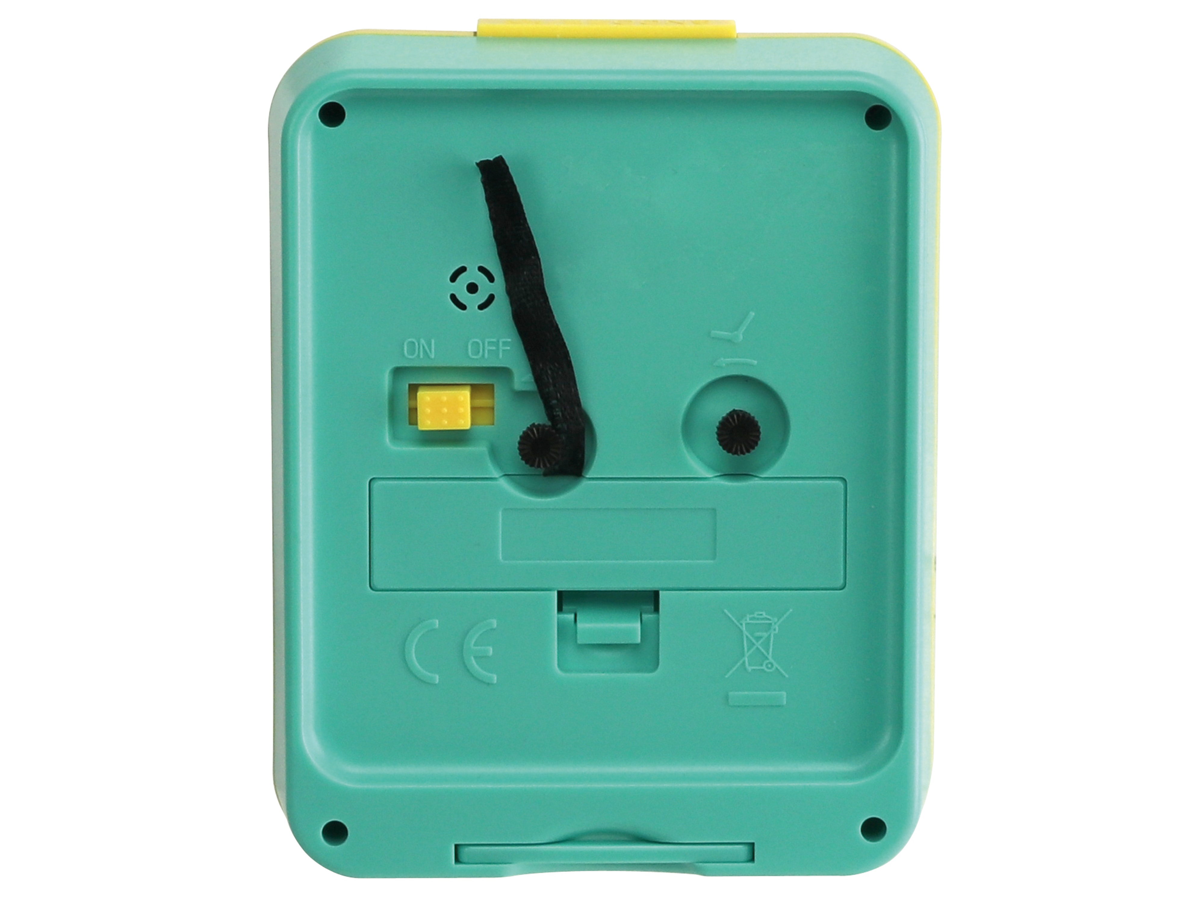 Quarzwecker, 823-02-2020-06, türkis, B-Ware