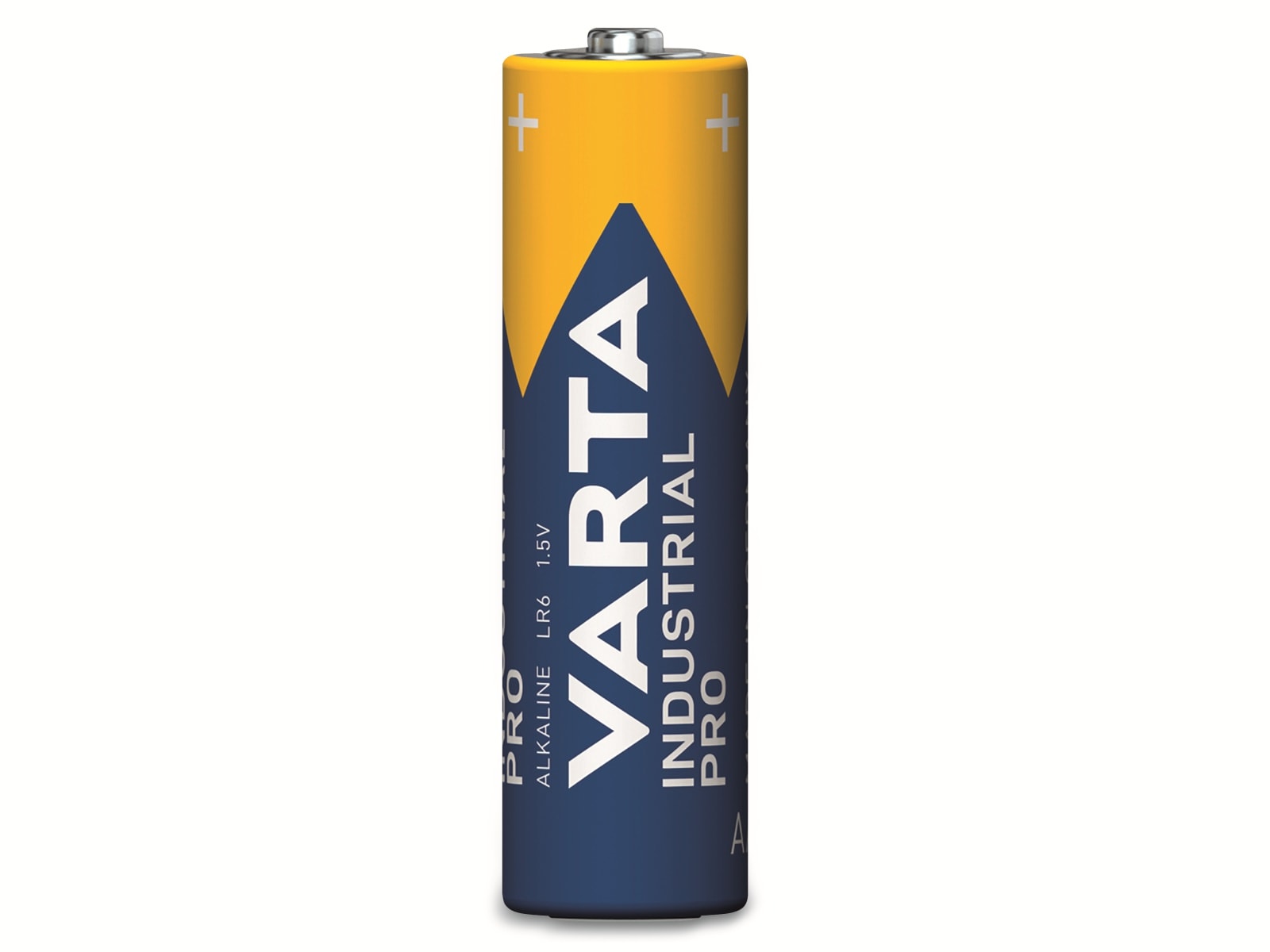VARTA Batterie Alkaline, Mignon, AA, LR06, 1.5V, Industrial Pro, 1 Stück