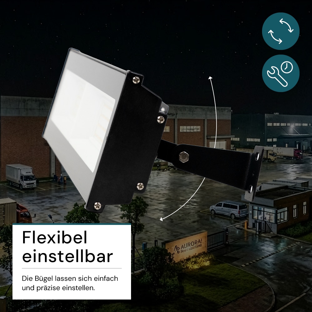 LUXULA LED-Hallenleuchte LX500143, HighBay, linear, 200W, 20000lm, 4000K