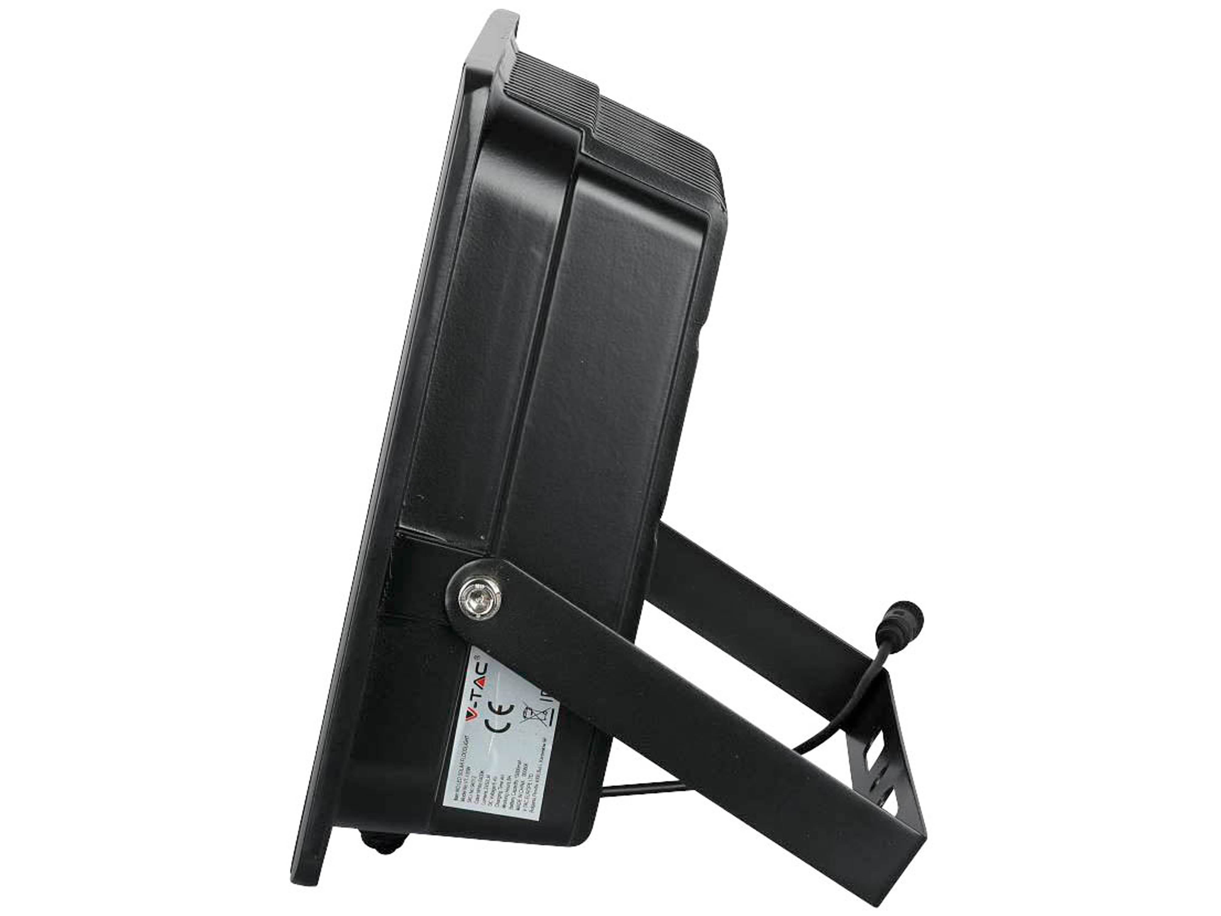 V-TAC Solar LED-Fluter VT-100W, 35 W, 4000 K, mit Panel + Fernbedienung