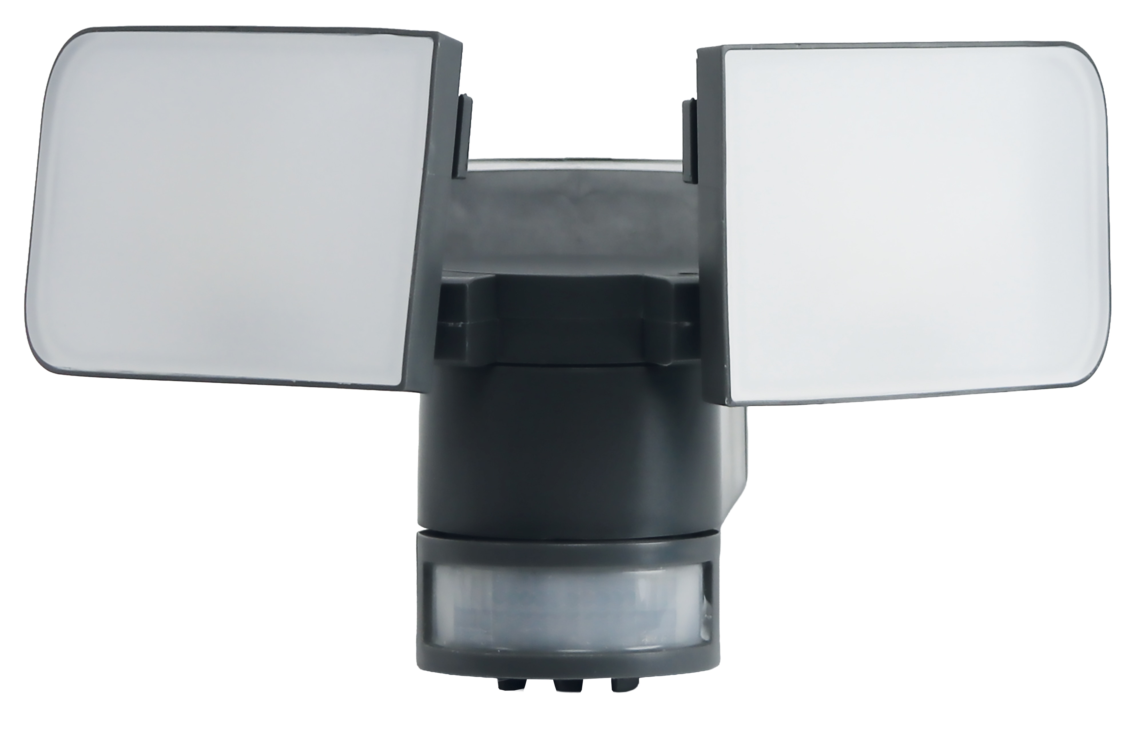 LED-Wandleuchte 872-B-G, 6W, 6500 K, 500 lm, kaltweiß, IP44, grau
