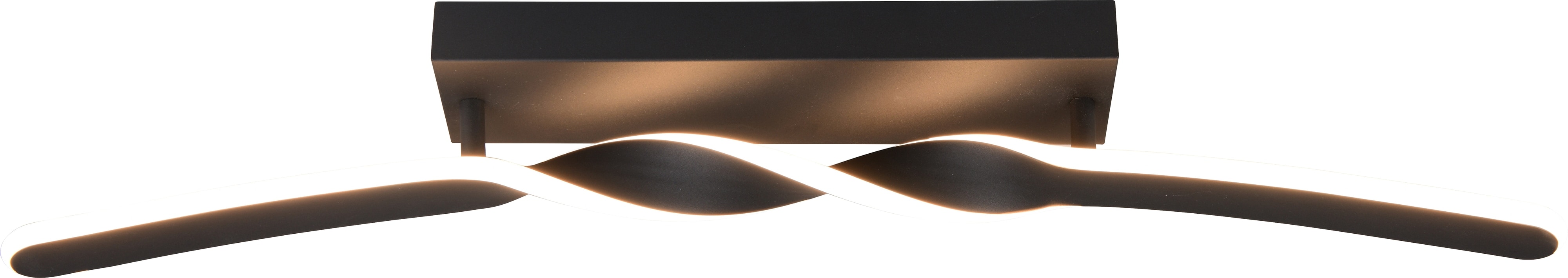 REALITY LED-Deckenleuchte GINKO, R65791132, 18W, 1980lm, 3000K, schwarz REALITY LED-Deckenleuchte GINKO, R65791132, 18W, 1980lm, 3000K, schwarz