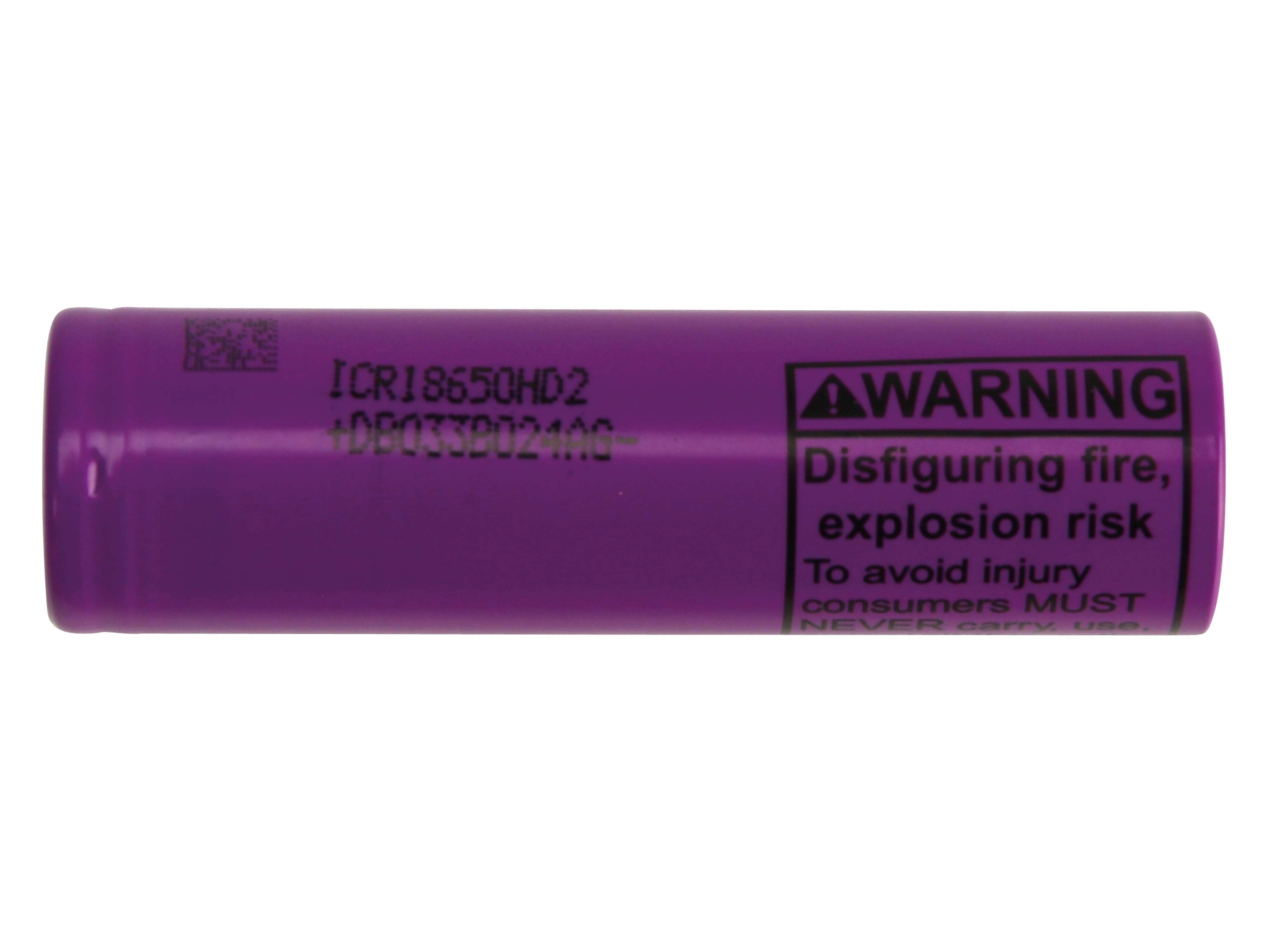 LiIon-Akku, INR18650-HD2, 3,6V, 2,0Ah LG, LiIon-Akku, INR18650-HD2, 3,6V, 2,0Ah