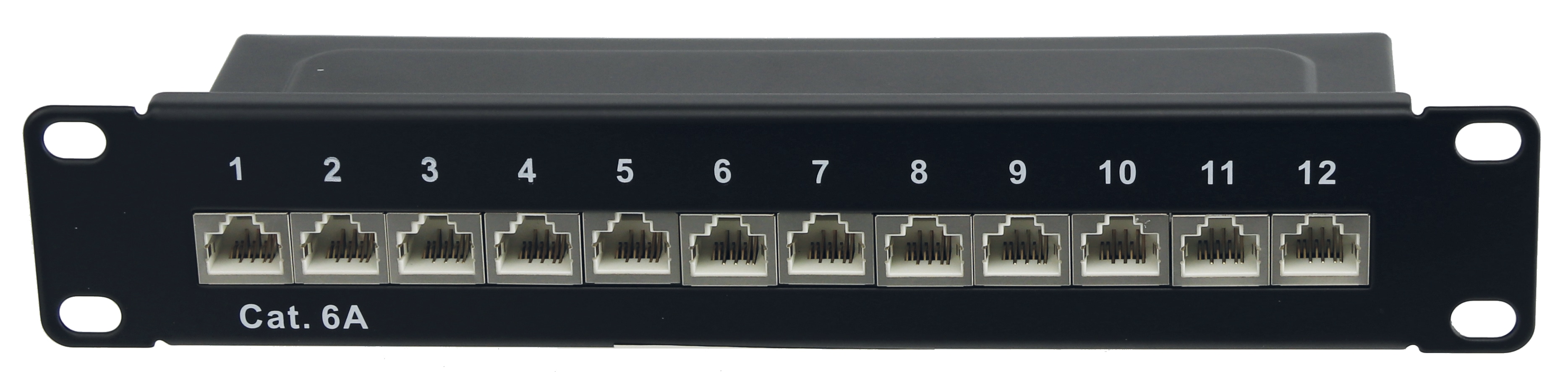 RED4POWER CAT.6a Patchpanel R4-N106S, 12-fach, 10", schwarz RED4POWER CAT.6a Patchpanel R4-N106S, 12-fach, 10", schwarz