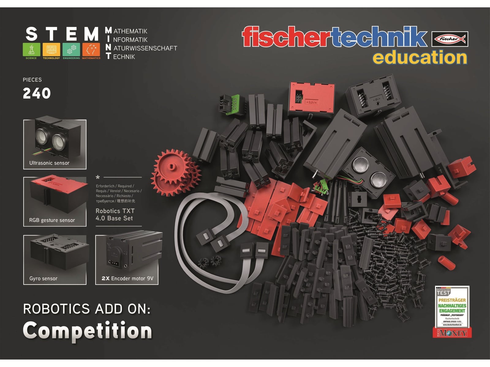 FISCHERTECHNIK Education, 560842, ROBOTICS Add On: Competition