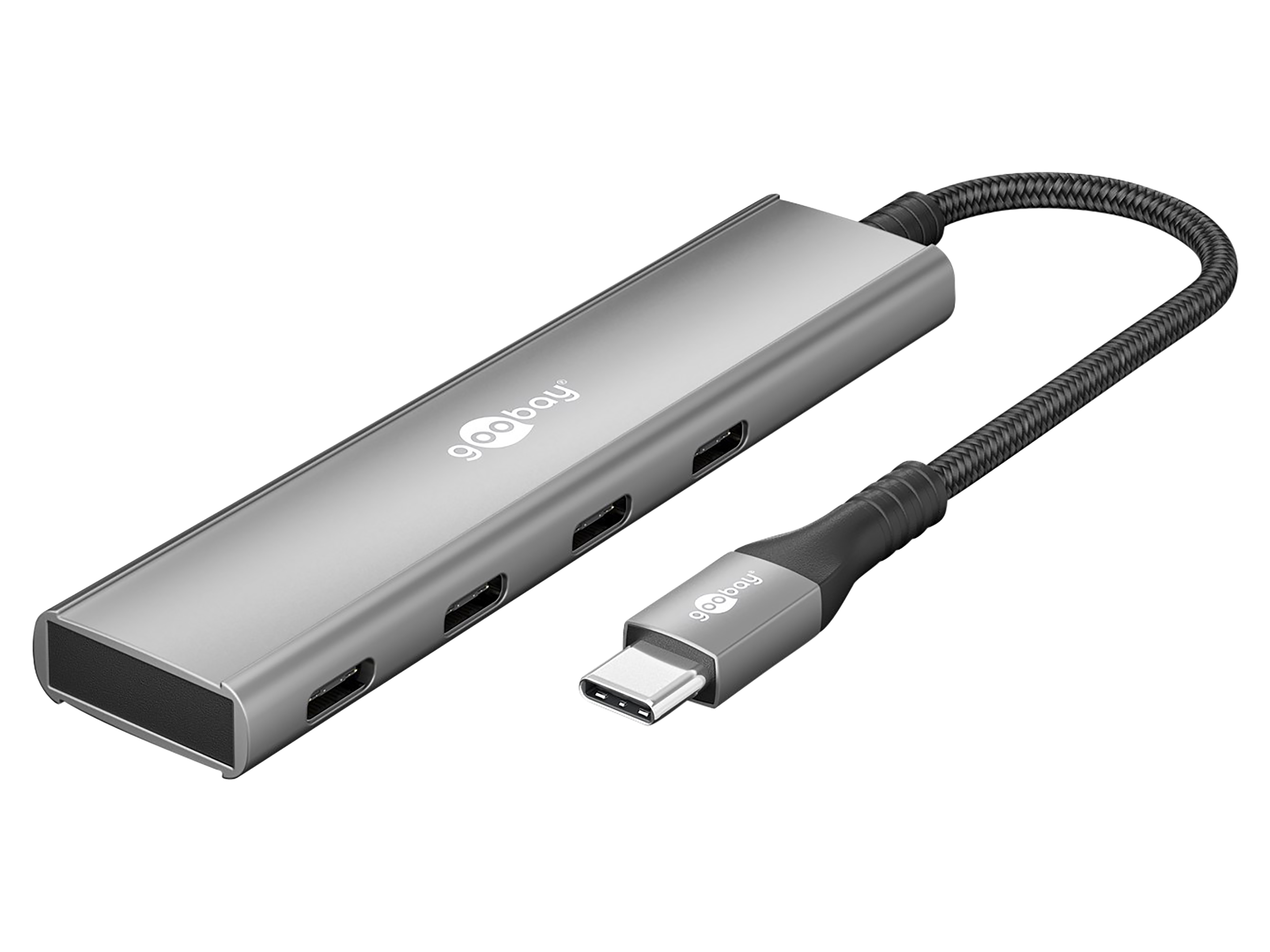 GOOBAY USB-C Hub 76564 Slim 4 Port USB-C auf USB-C 5 Gbit/s GOOBAY USB-C Hub 76564 Slim 4 Port USB-C auf USB-C 5 Gbit/s