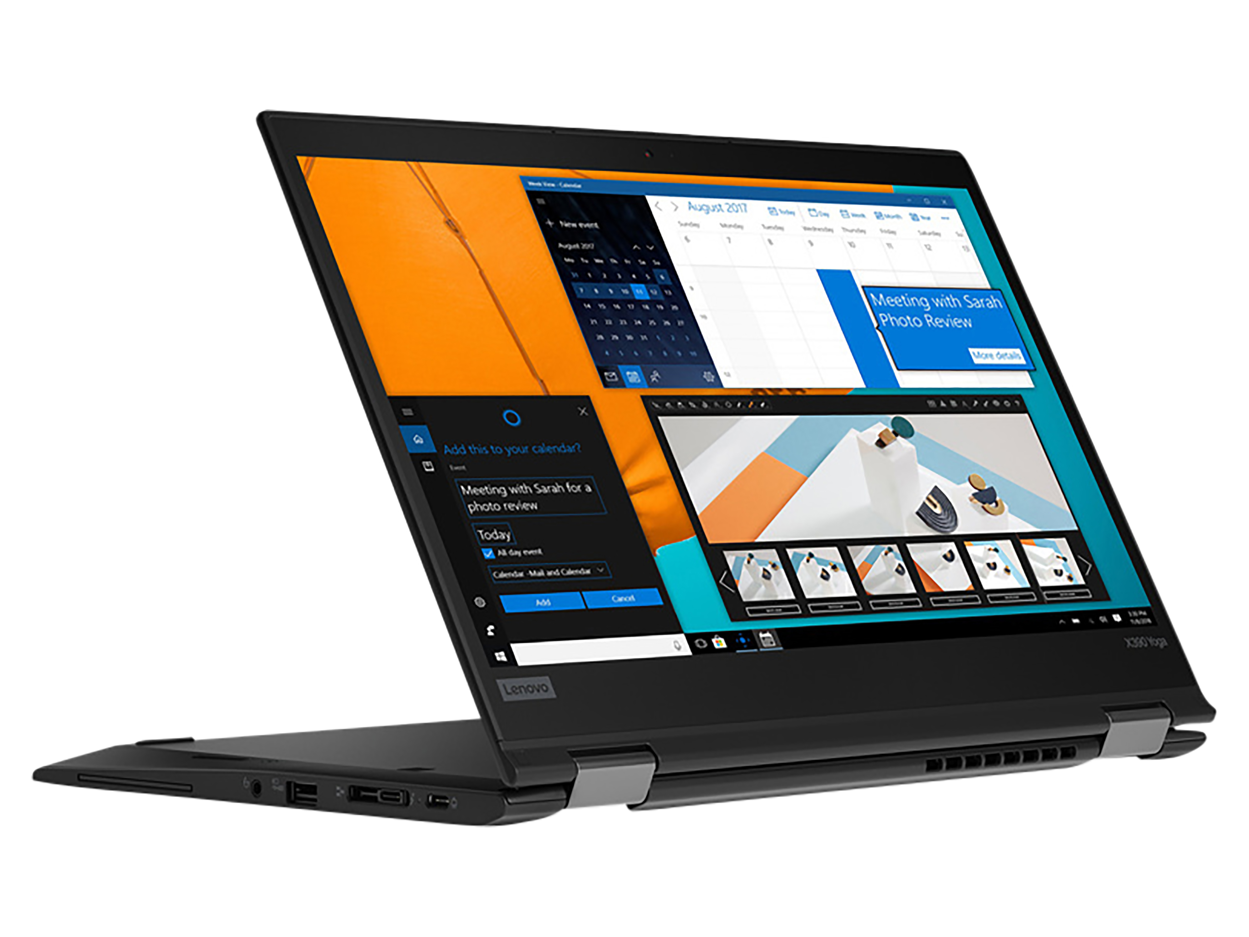 LENOVO Notebook Thinkpad X13 Yoga, 33,78 cm (13,3"), 8GB, 256GB, Win11Pro, refurbished