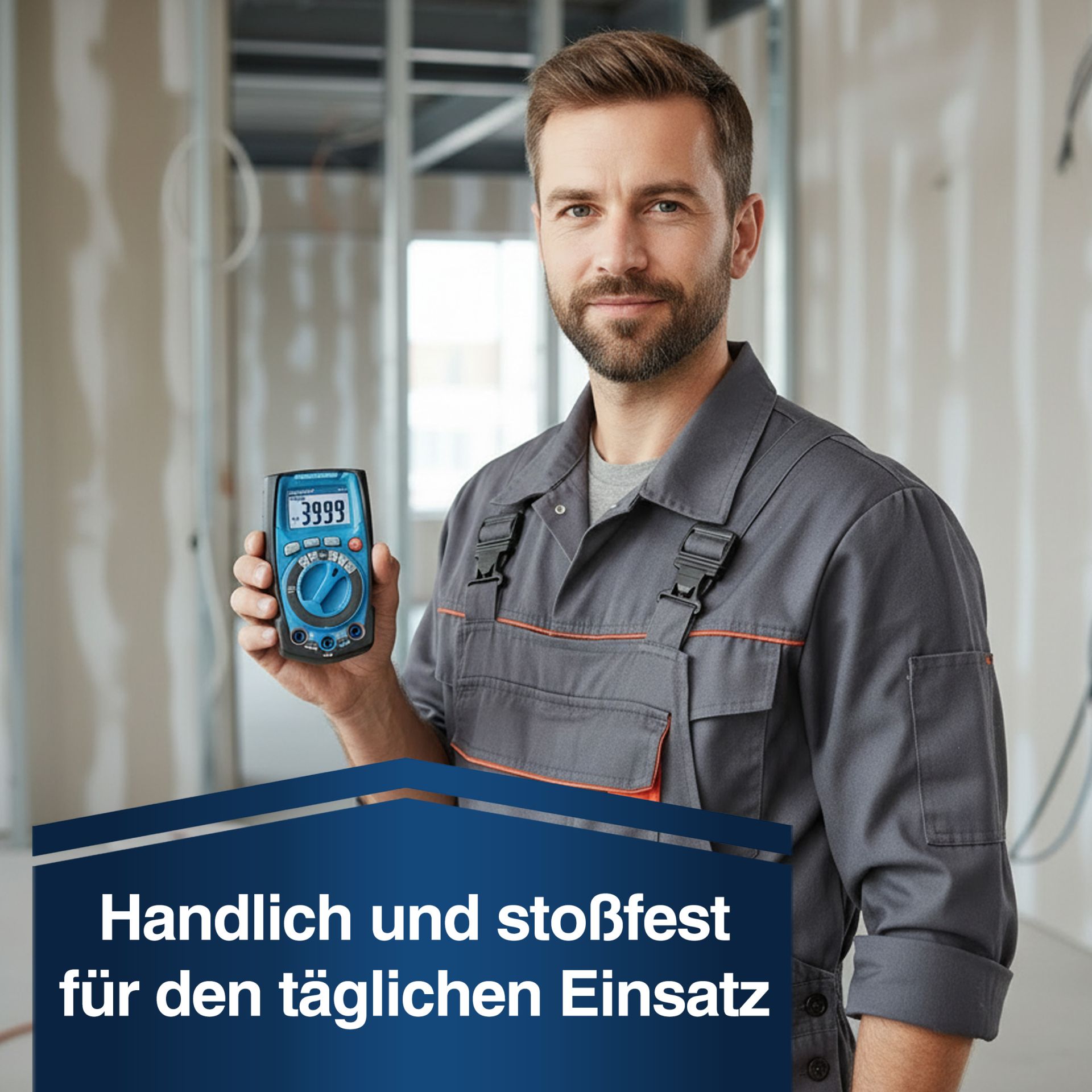 PEAKTECH Digital Multimeter P 1021, 4000 Counts