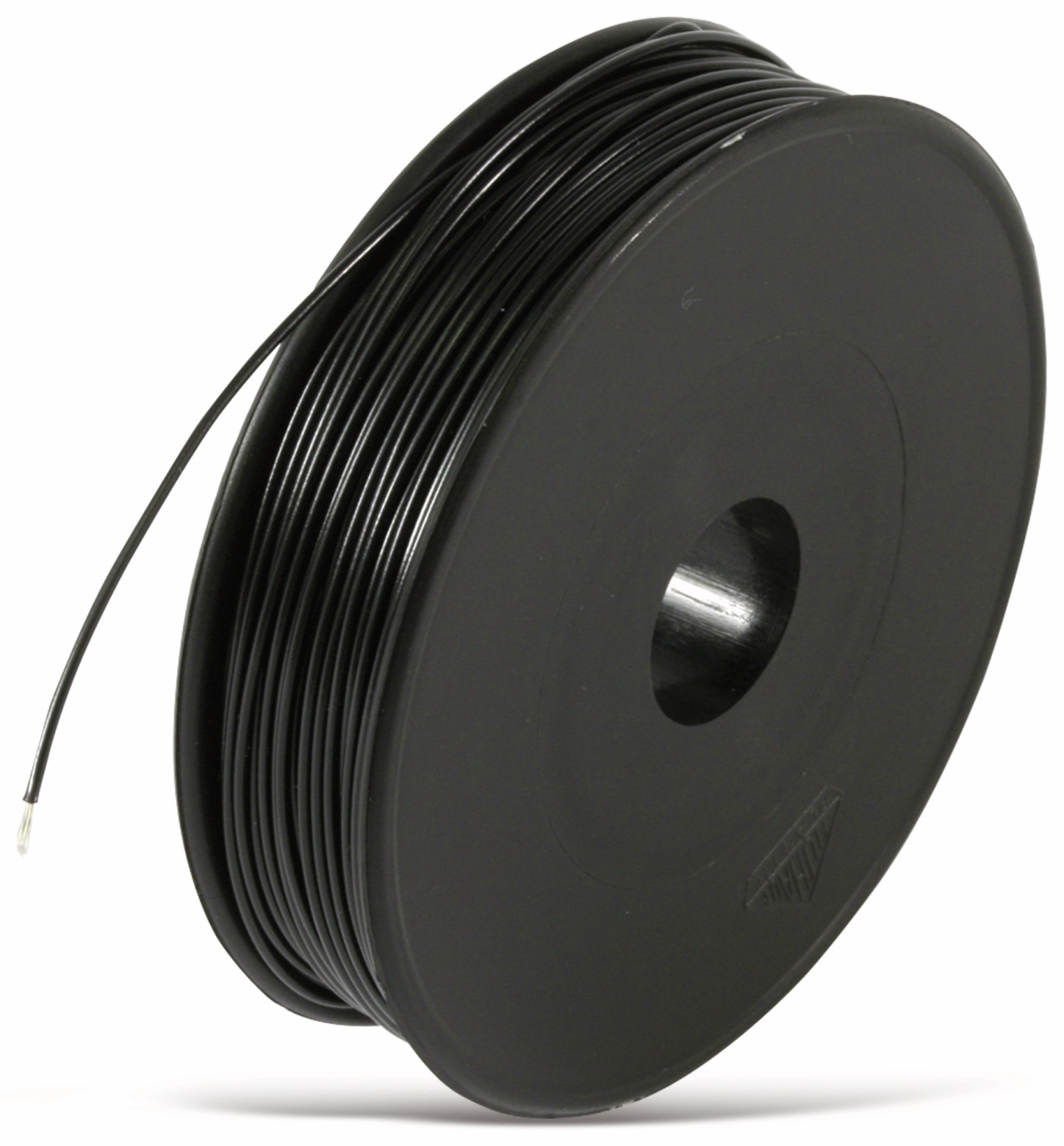 RAUTRONIC Litze, 1x0,50, 100m Spule, schwarz, LIYV