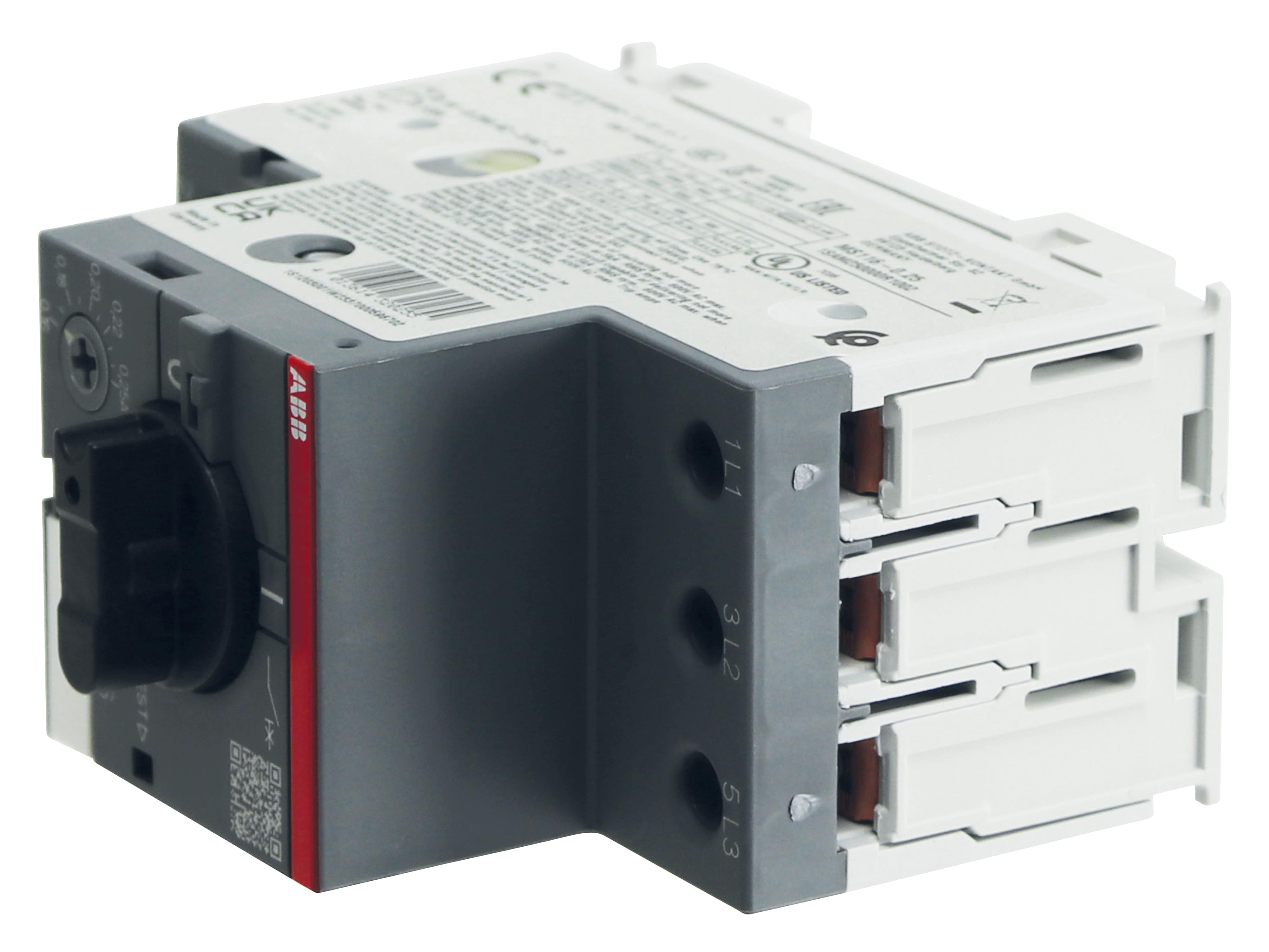 ABB Motorschutzschalter MS116-0.25, Auslöseklasse 10 A, 0.16...0.25 A ABB Motorschutzschalter MS116-0.25, Auslöseklasse 10 A, 0.16...0.25 A