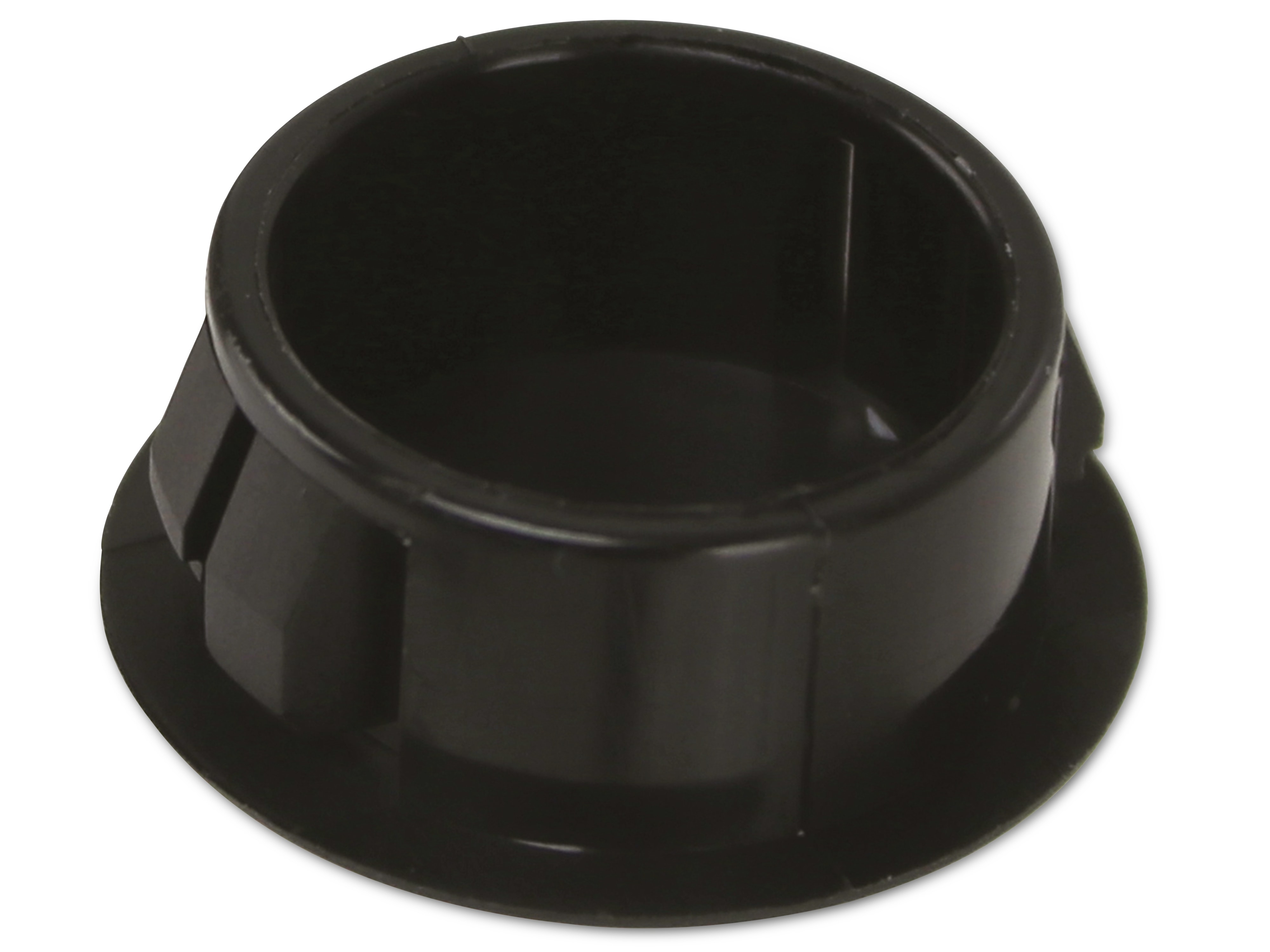 KSS Lochabdeckung Polyamid 6.6, schwarz, für Loch 19,1, Abdeckung-Ø 22,9, 1 Stück