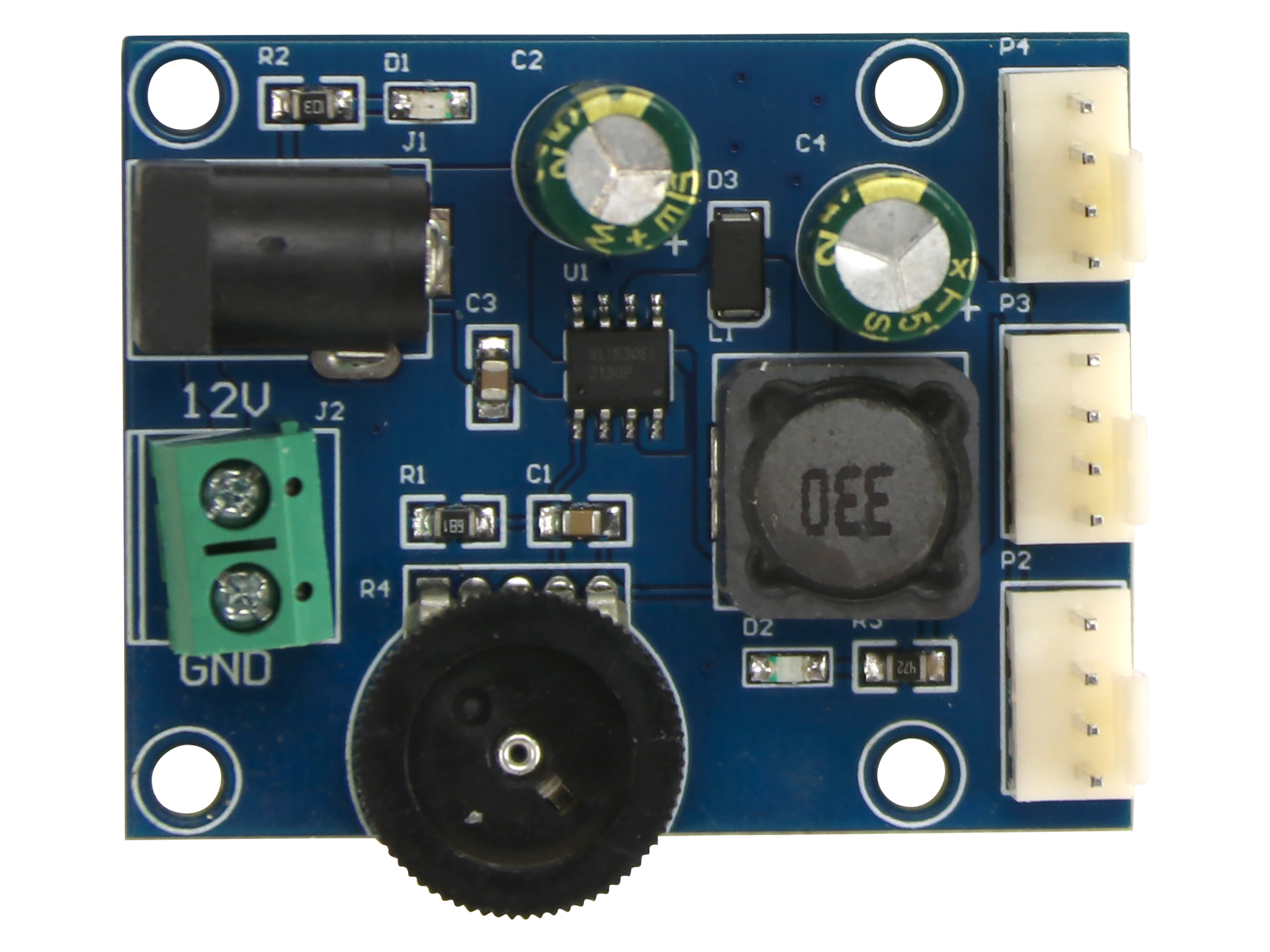 DAYPOWER Lüftersteuerungsmodul PCBUCK-FANX3, 12 V, 3-Wege