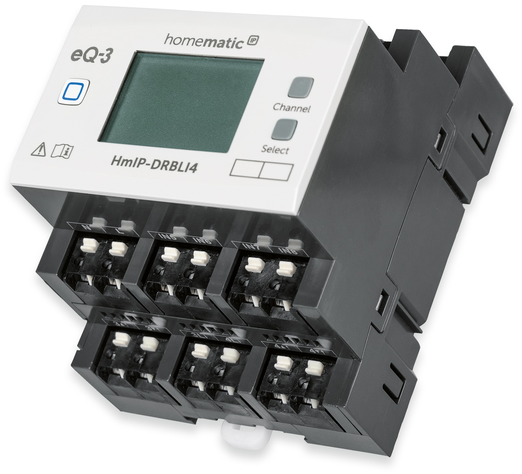 HOMEMATIC IP Smart Home 154362A0 Jalousieaktor für Hutschienenmonatege, 4-fach