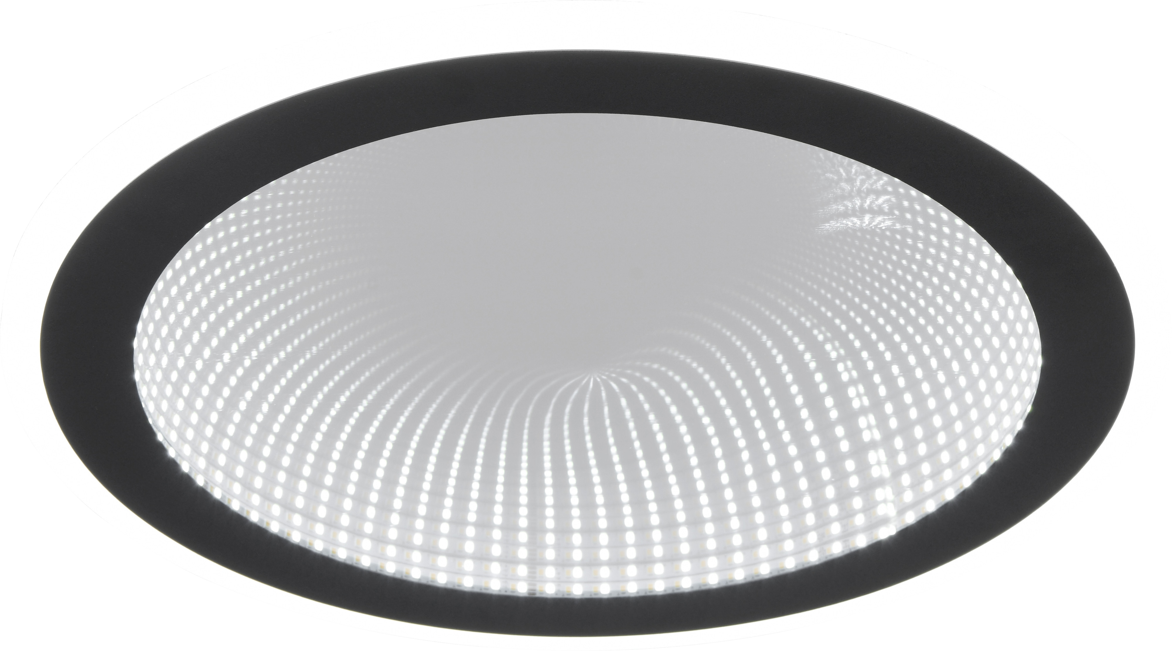 REALITY LED-Deckenleuchte GLACE, R67681132, 21,5W, 2600lm, schwarz