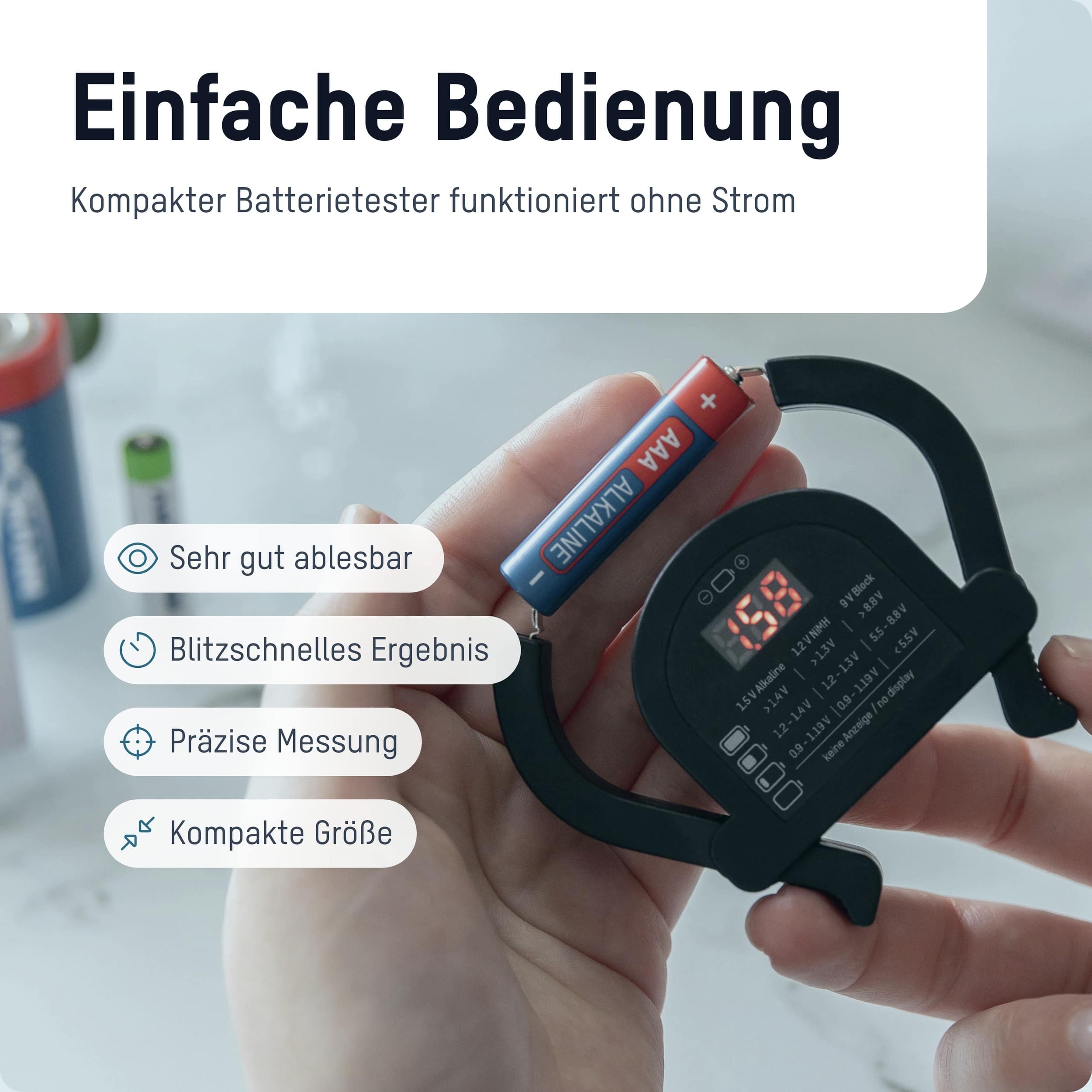 ANSMANN Batterietester