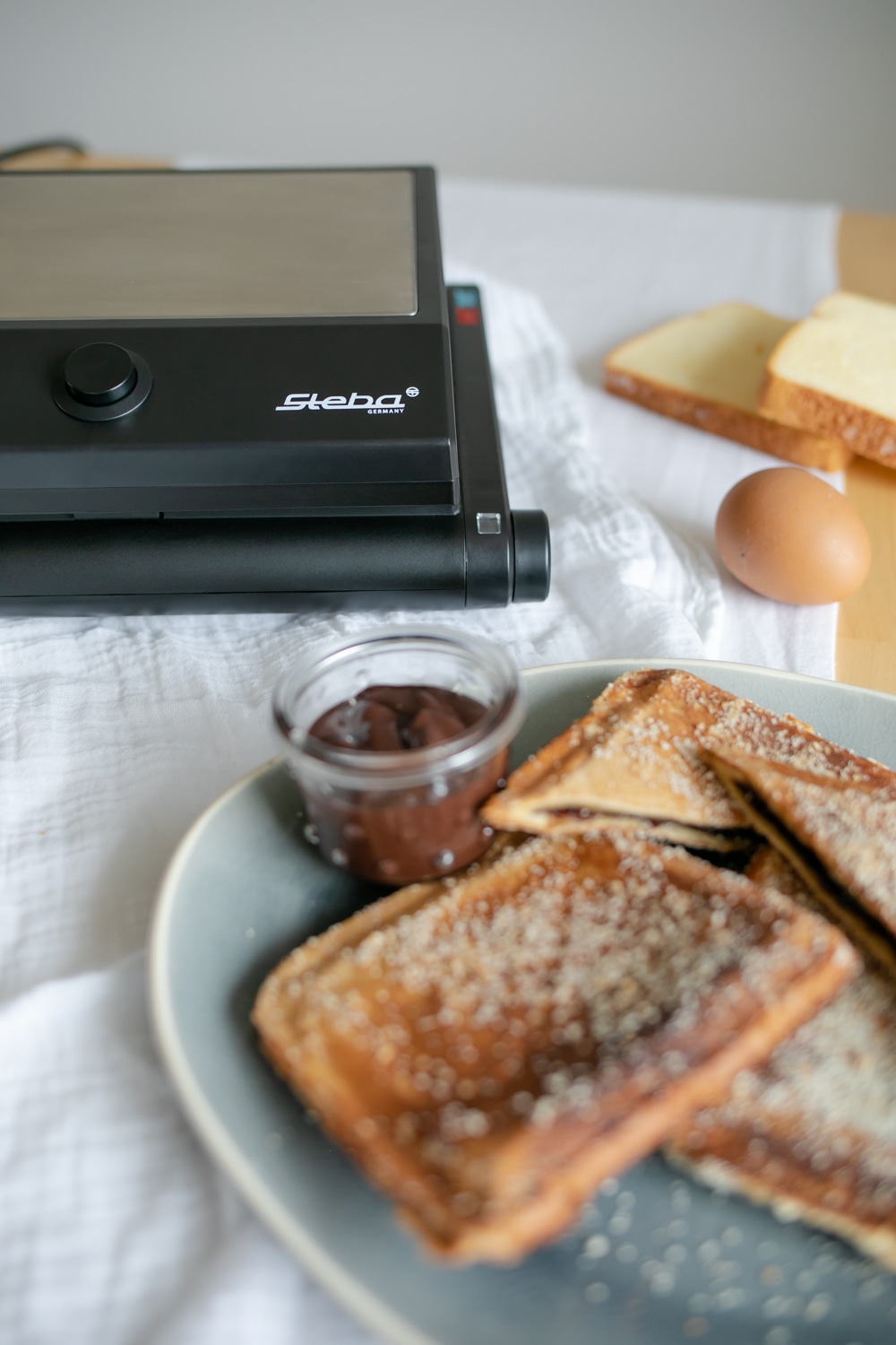 STEBA Multi-Snack-Maker SG 55, Sandwich Waffeln Grillen, 1000W