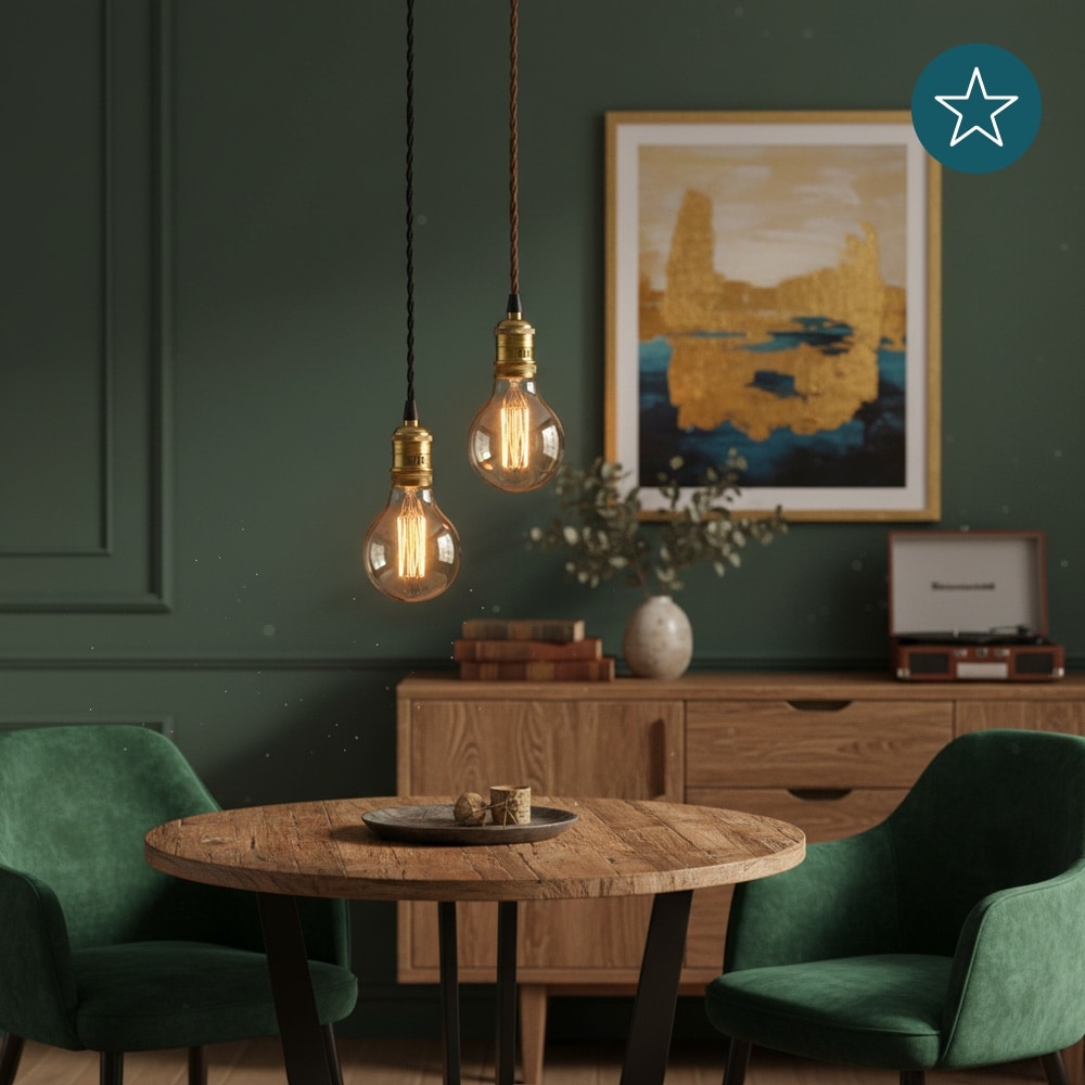 LUXULA LED-Filament-Lampe,, Vintage Bulb, E27, 2,3W, 65lm, 1800K
