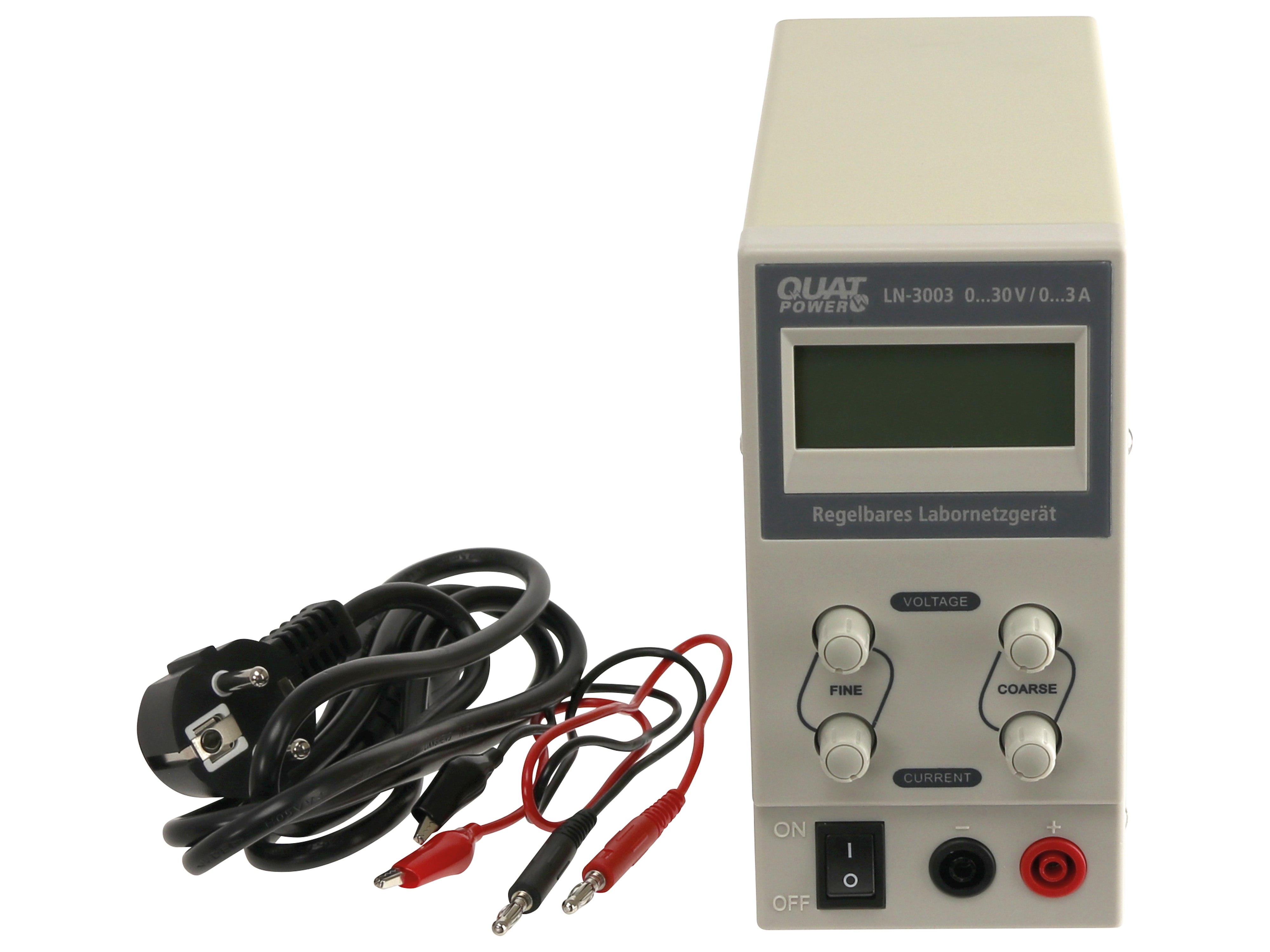 QUATPOWER Labornetzgerät LN-5003XE, 0...50 V-, 0...3 A QUATPOWER Labornetzgerät LN-5003XE, 0...50 V-, 0...3 A