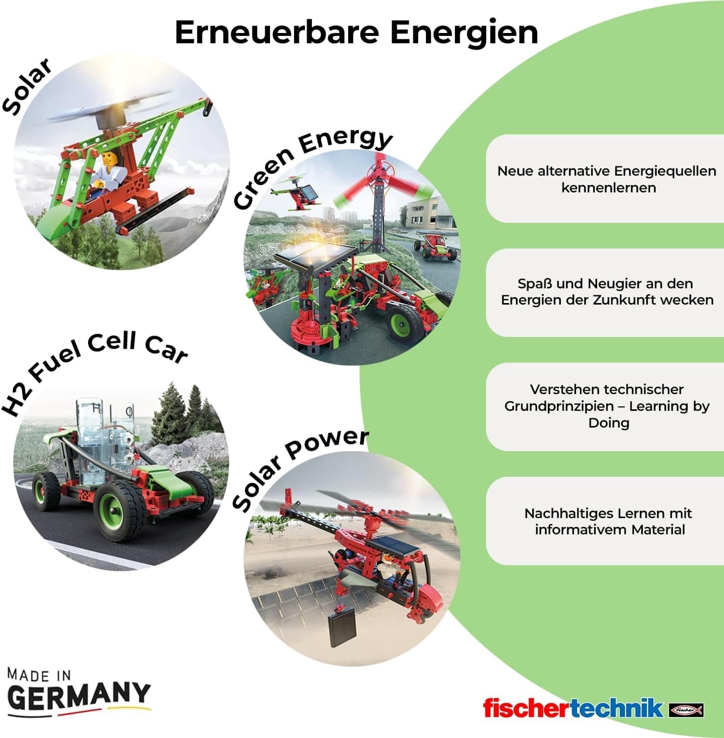 FISCHERTECHNIK Bausatz Grüne Energie