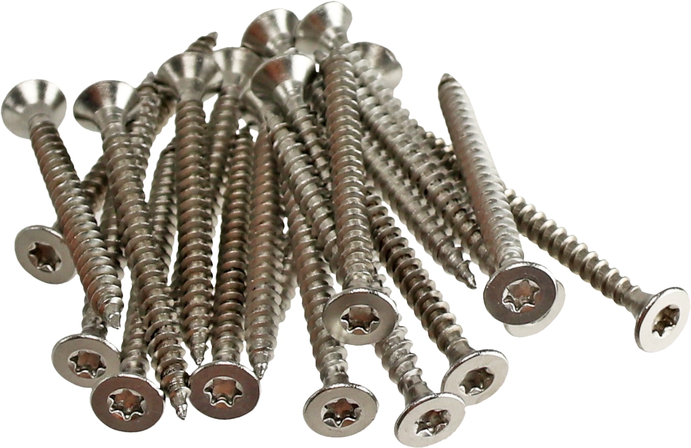MASTERPROOF Spanplattenschrauben, 60x5,0 mm, Vollgewinde, 20 Stück