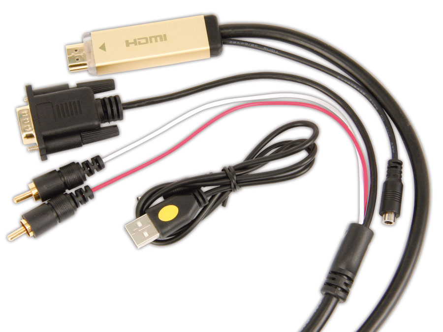 LOGILINK HDMI zu VGA/Audio-Konverter CV0052