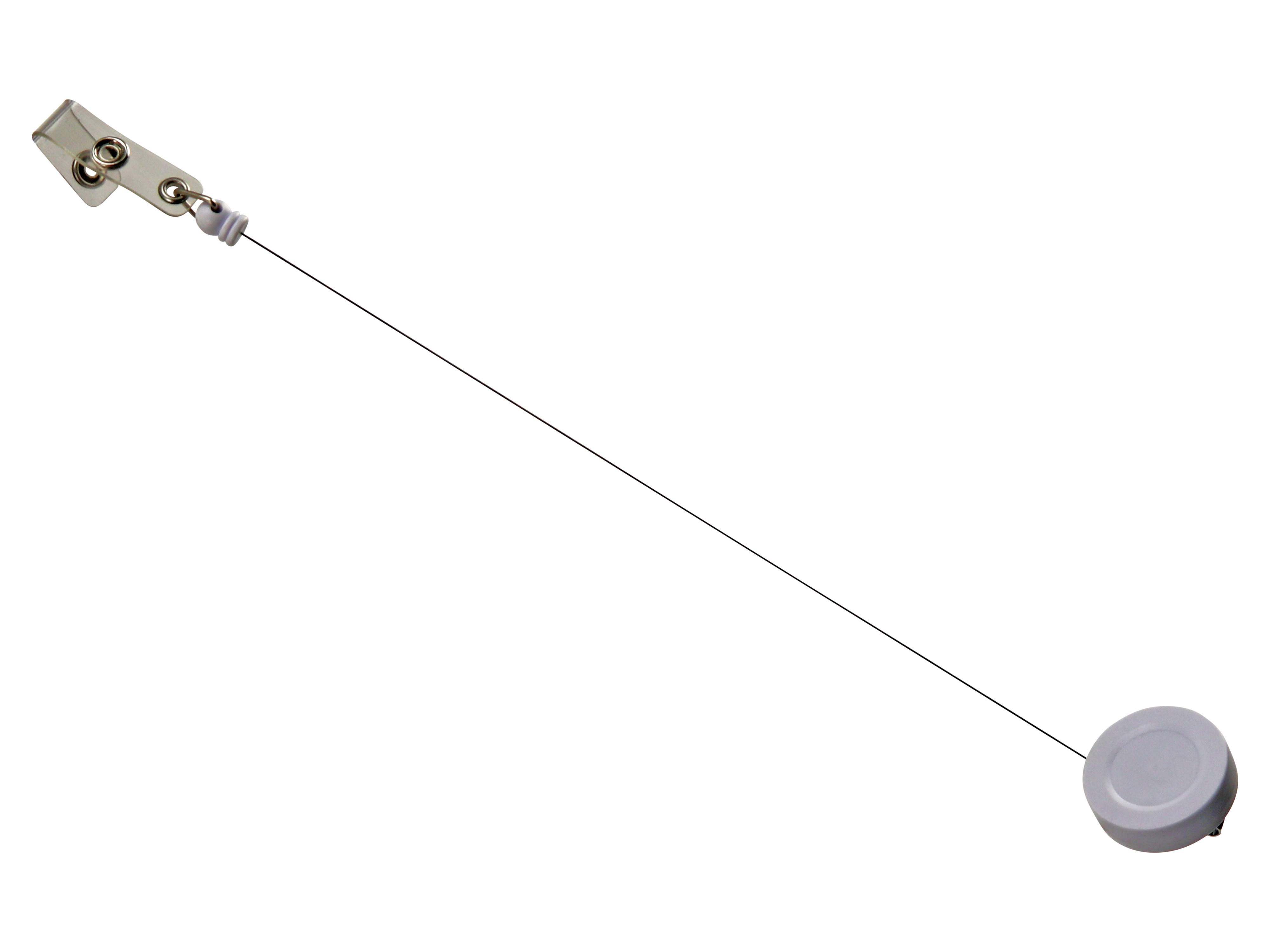 Kartenhalter JoJo, weiß, mit Gürtelclip