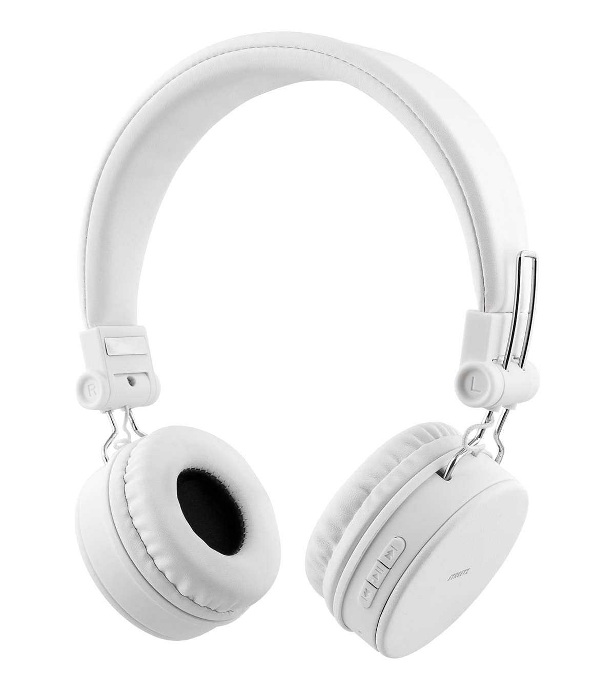STREETZ Bluetooth On-Ear Kopfhörer HL-BT403, faltbar, weiß