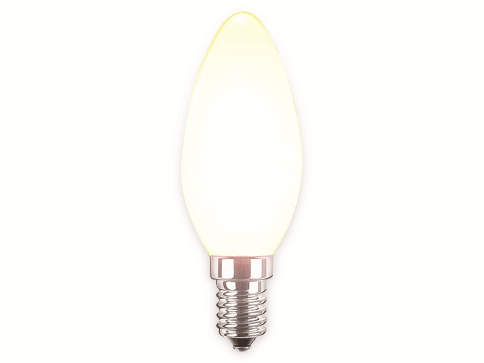 BLULAXA LED-Lampe 49059 Kerze, E14, EEK: F, 4,5 W, 470 lm, 4000 K, opal