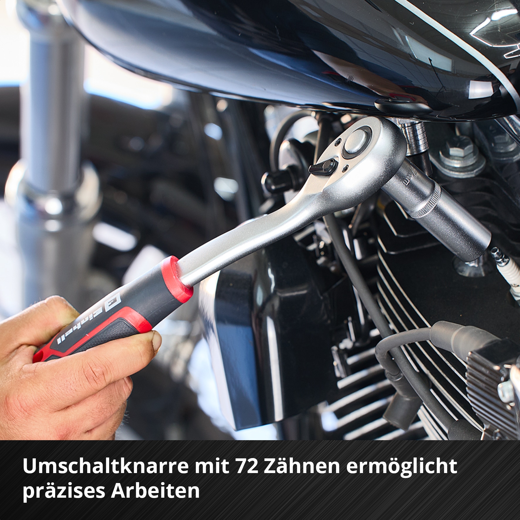 EINHELL Werkzeugkoffer Mechanik, 370513, E-Case, 201-teilig