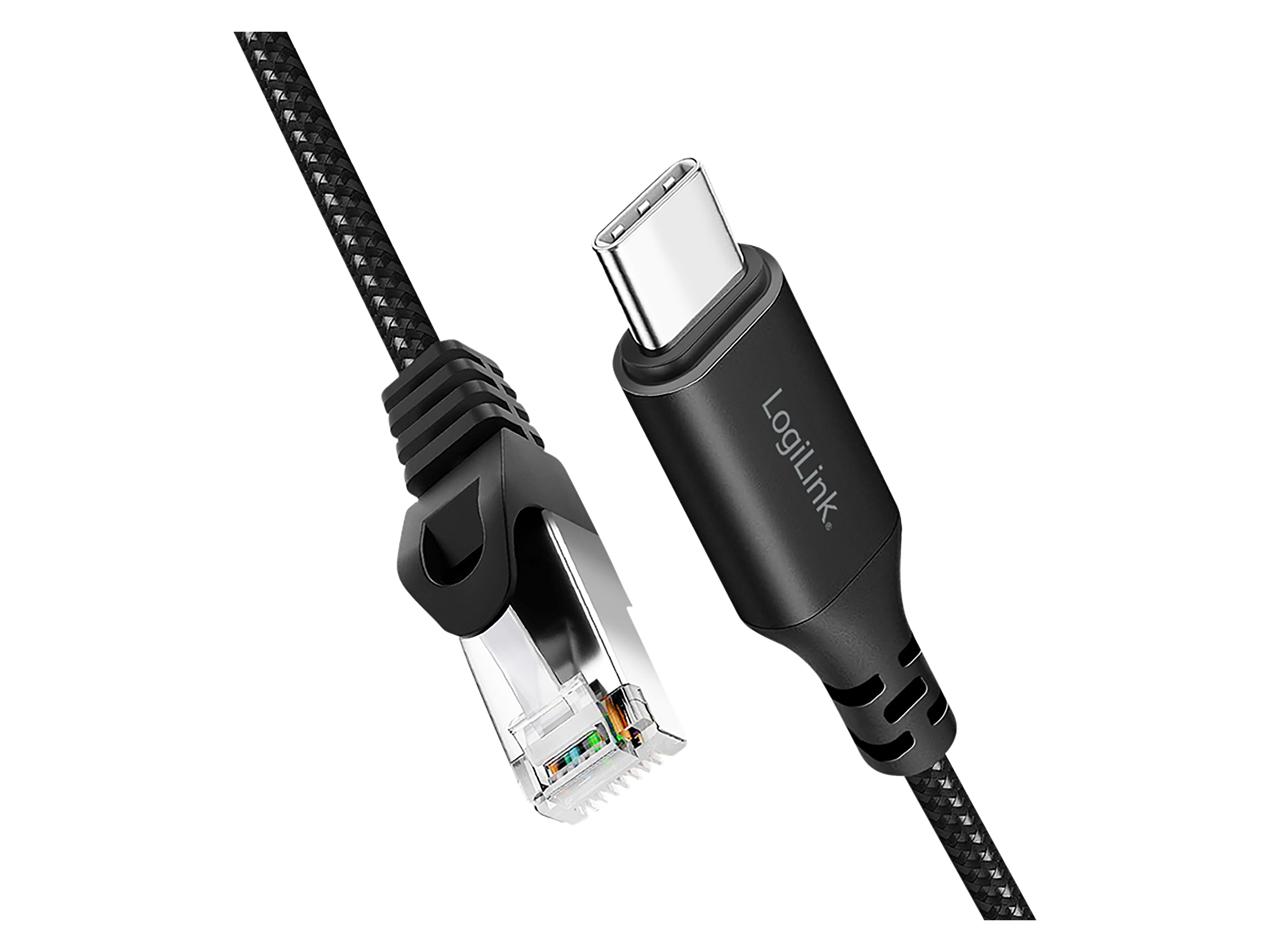 LOGILINK USB-C Ethernet-Kabel CAT6 CU0412 USB-C 3.2 auf RJ 45 2m LOGILINK USB-C Ethernet-Kabel CAT6 CU0412 USB-C 3.2 auf RJ 45 2m