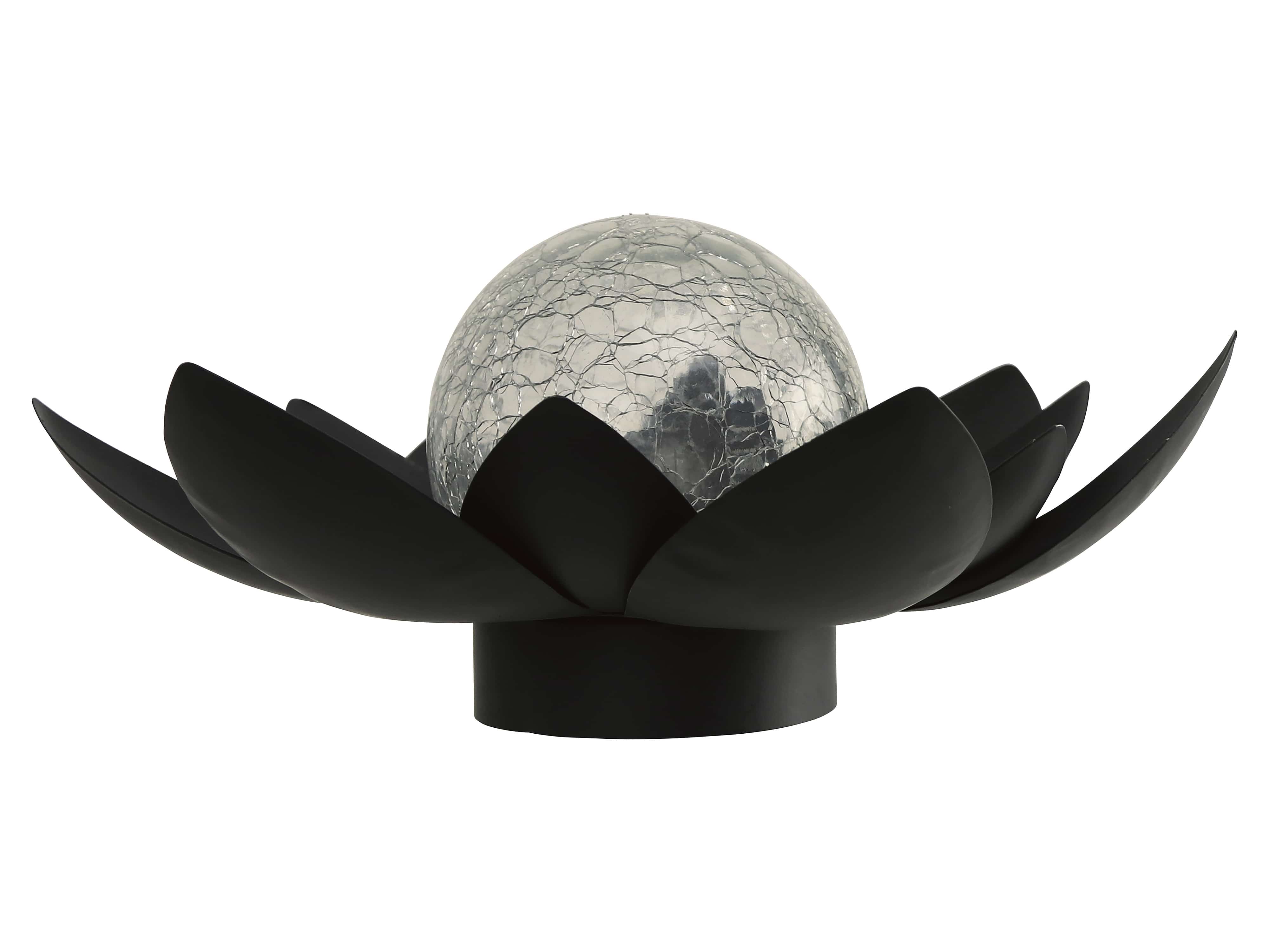 LED-Solartischleuchte, LED Wasser Lilie, GT-SWL-01, 28cm