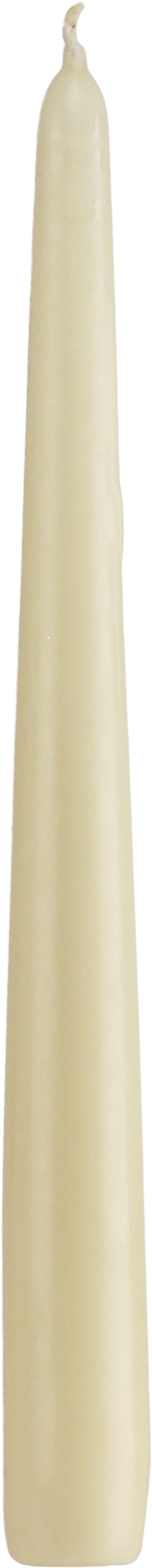 WIEDEMANN Tafelkerze, bisquit, 250/25 mm, konisch