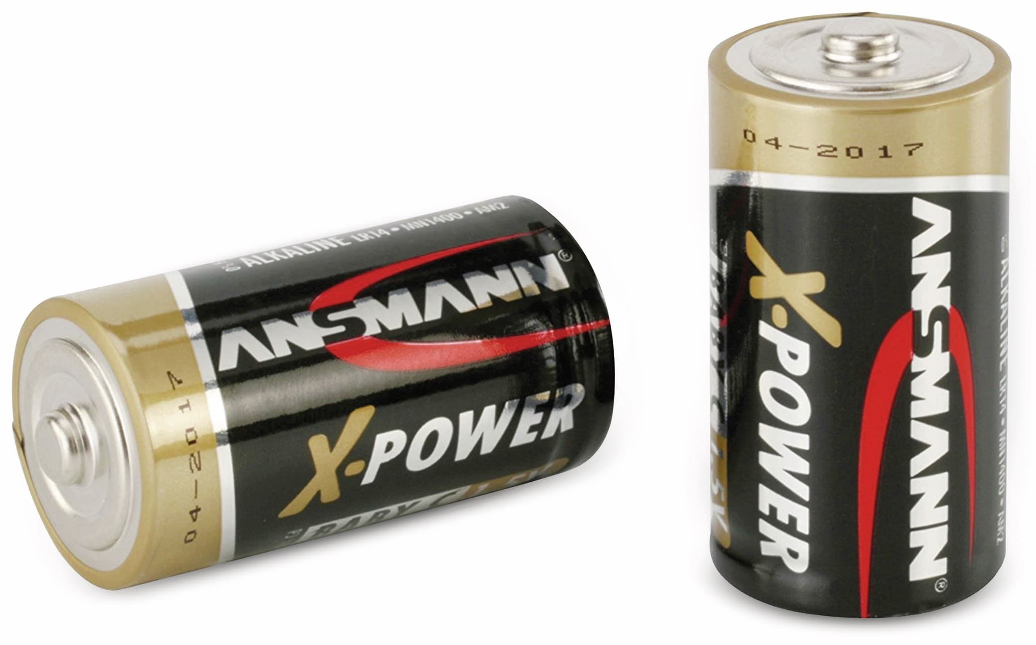 ANSMANN Baby-Batterie, XPower, 7500mAh, 2 Stück