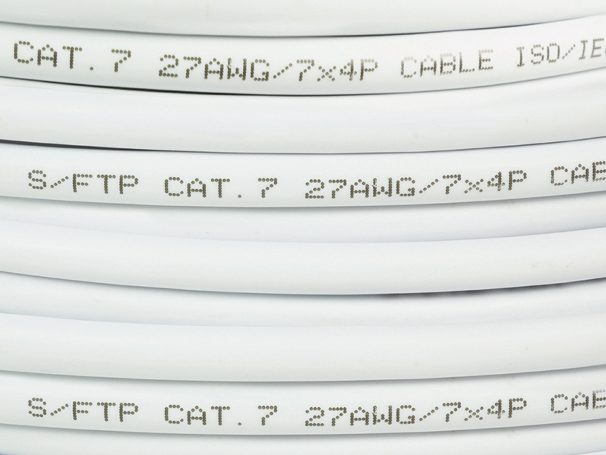 LOGILINK CAT.7 Netzwerkkabel CPV0041, 100 m, weiß