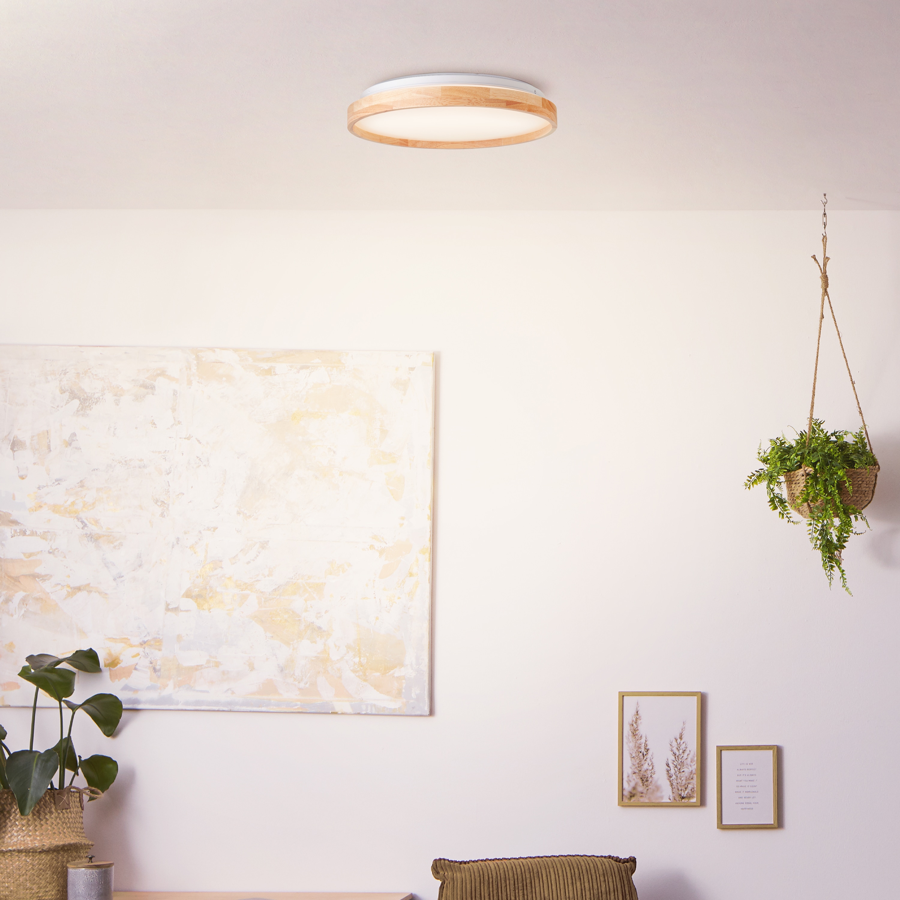 BRILLIANT LED-Deckenleuchte Alson, 26 W, 2500 lm, 3000-4500 K