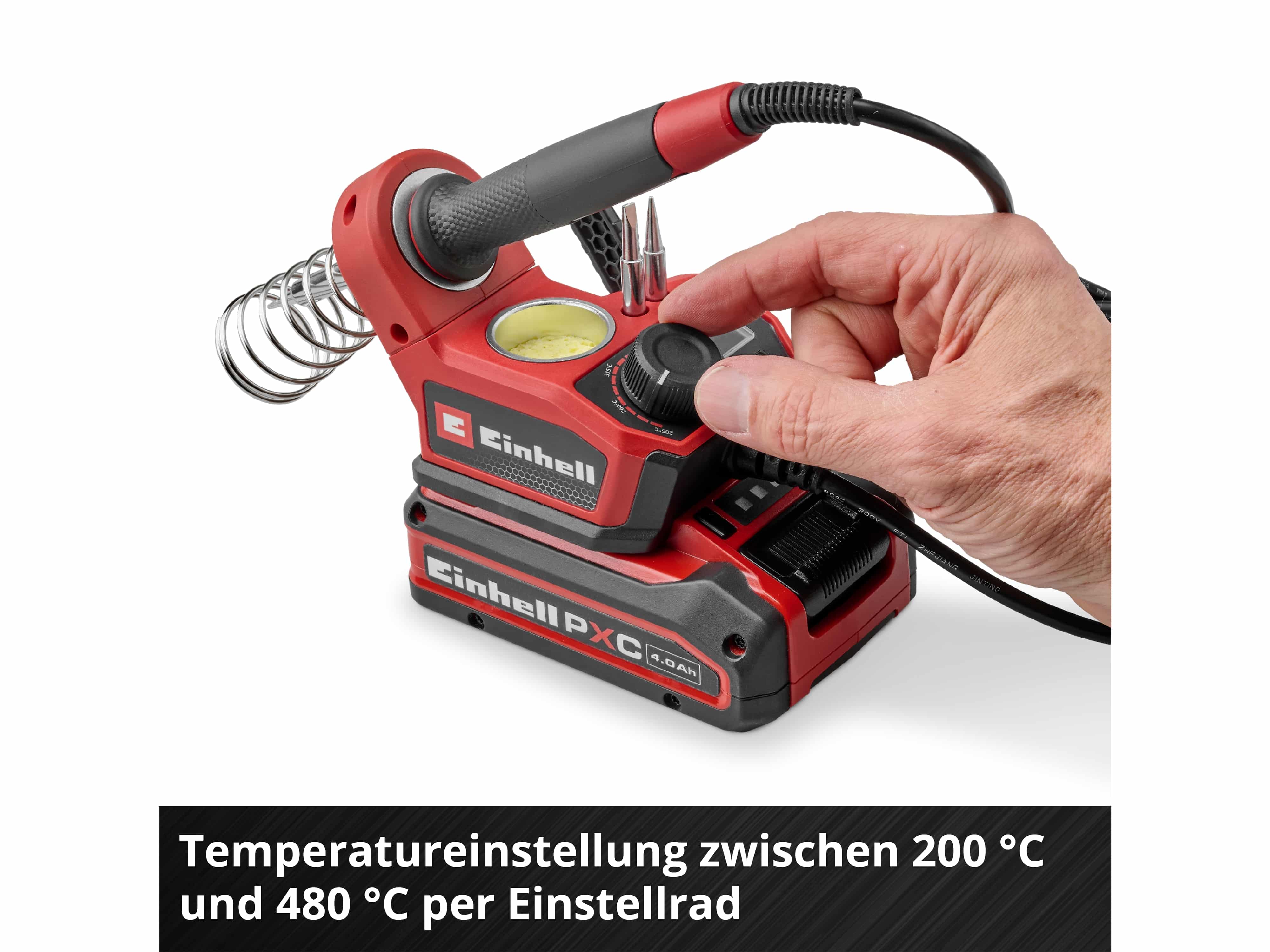 EINHELL Akku-Lötkolben TE-SI 18/480 Li E, 4520400, Solo