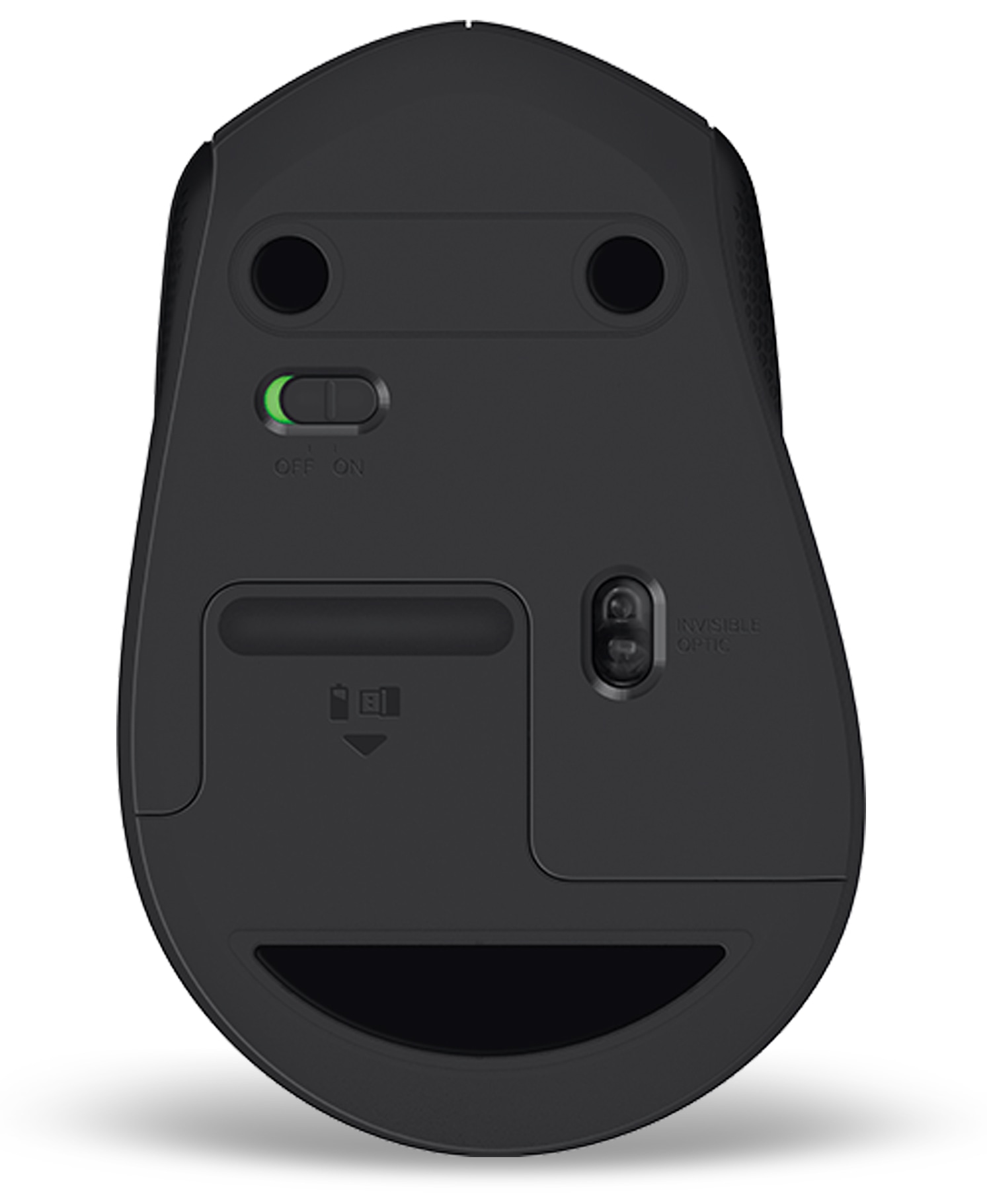 LOGITECH Funkmaus M330 Silent Plus, optisch, 1000 dpi, schwarz