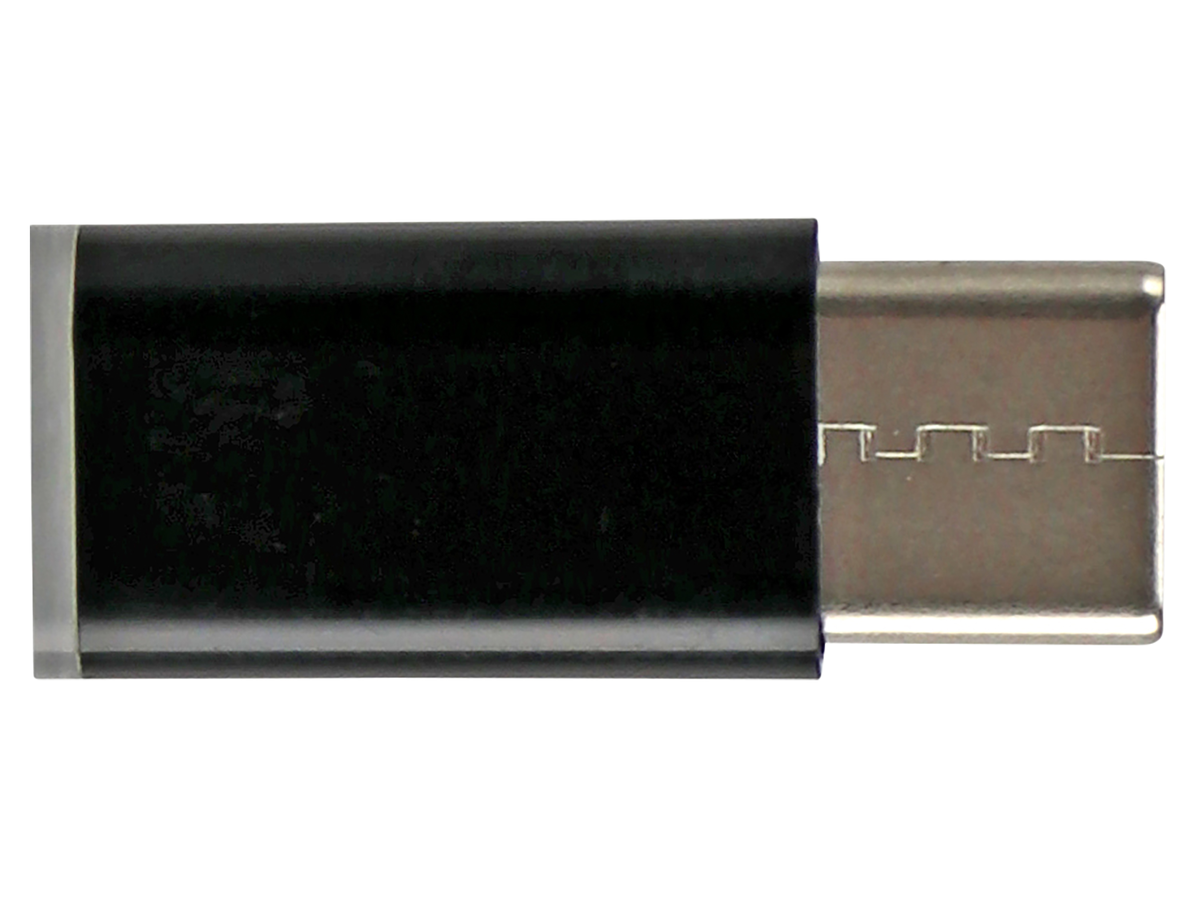 Adapter, Micro-USB-B Kupplung auf USB-C Stecker