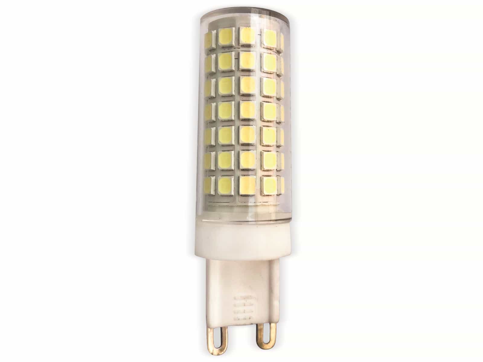 OPTONICA LED-Lampe 1646, G9, EEK F, 6 W, 550 lm, 2800 K, dimmbar