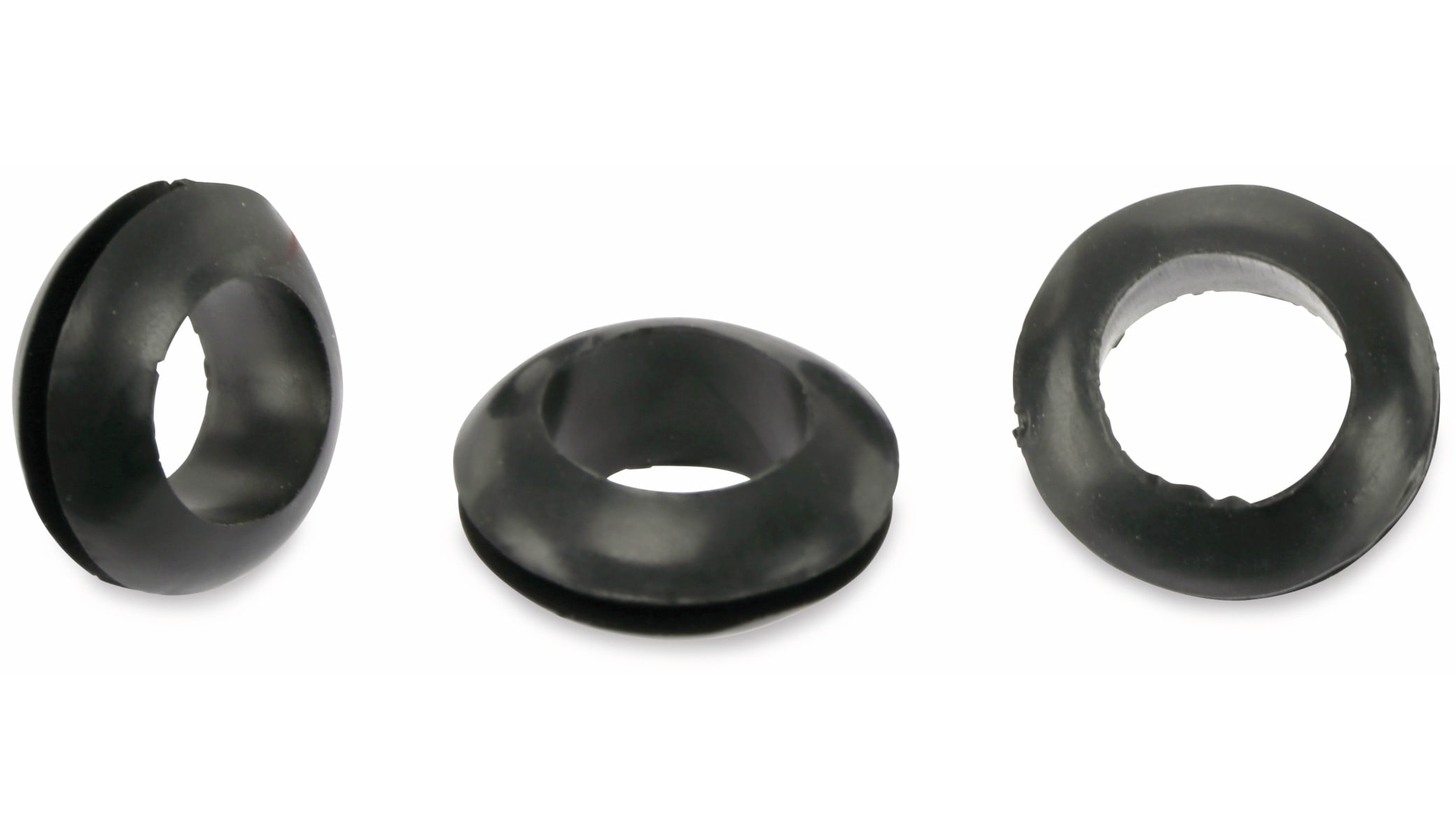 Durchführungstülle, Gummi, 14/23 mm, schwarz, 10 St.