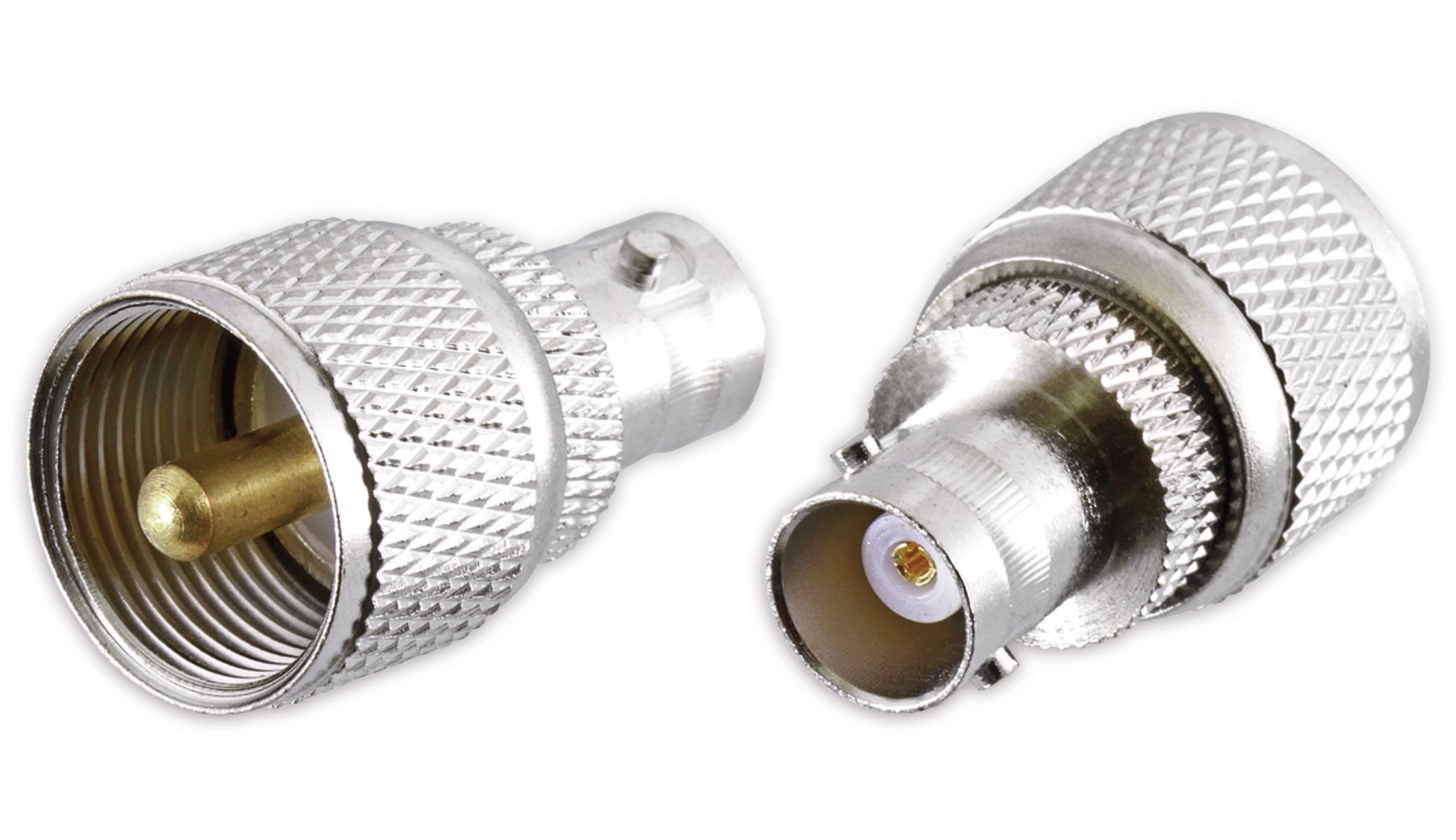 GOOBAY BNC-Adapter, BNC-Buchse auf UHF-Stecker