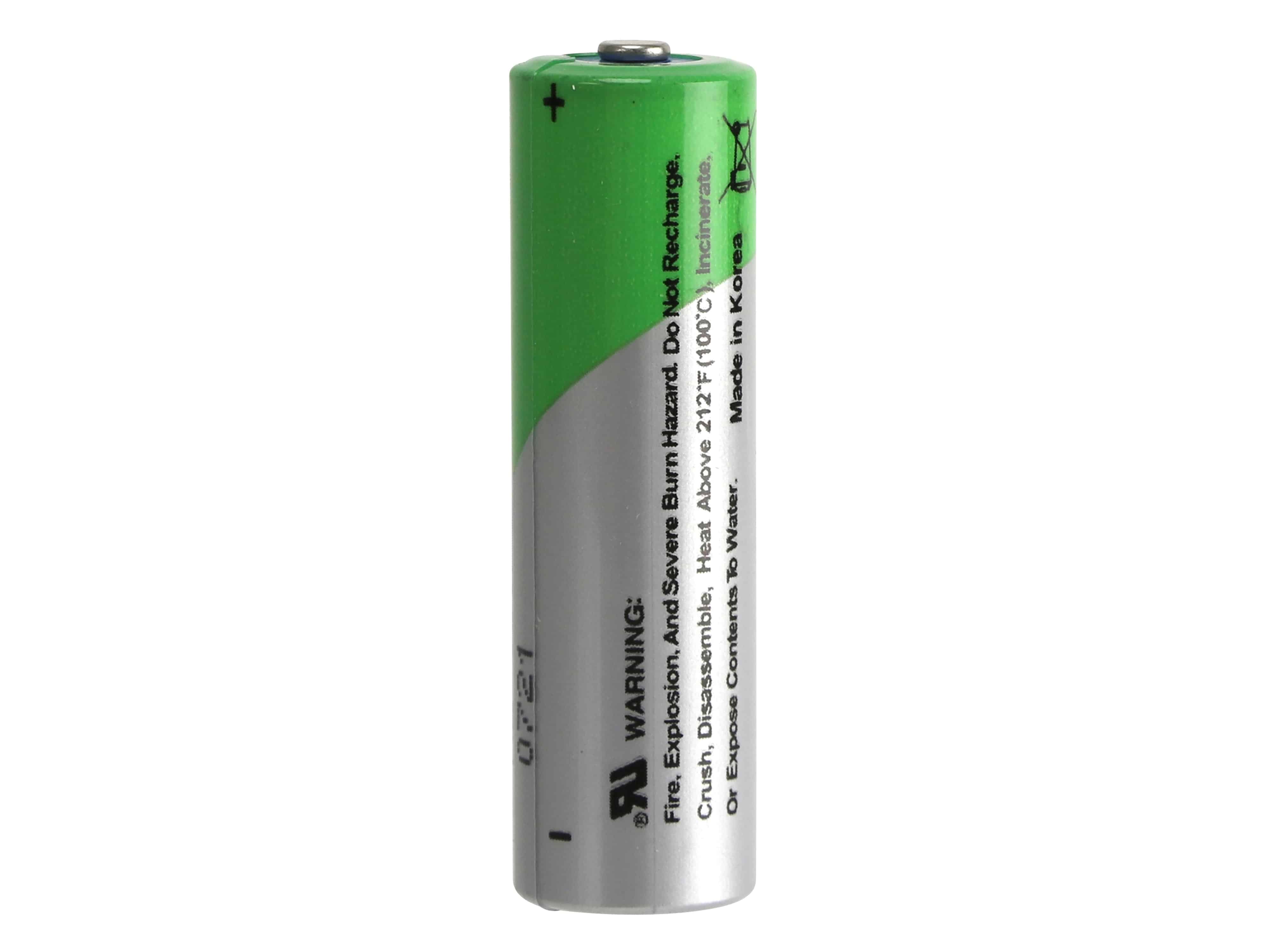 XENO, Lithium-Batterie, XL-060F, 3,6V/2,4Ah, Knopfanschluss XENO, Lithium-Batterie, XL-060F, 3,6V/2,4Ah, Knopfanschluss