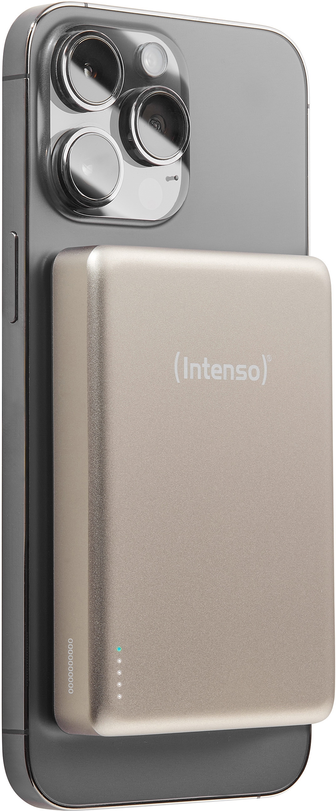 INTENSO Powerbank Magnetic Wireless, MW 10000, champange