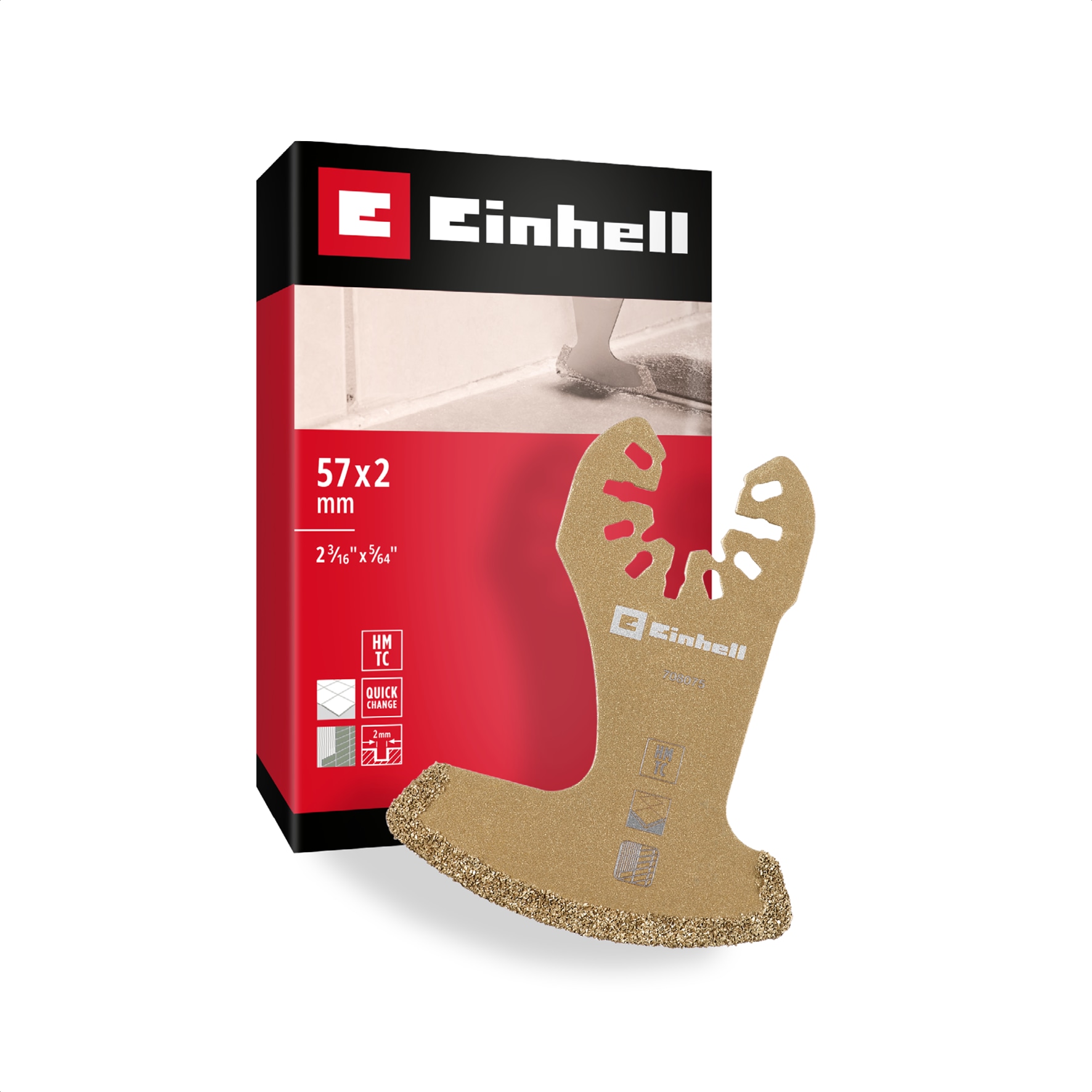 EINHELL Segmentmesser, 708075, 57 mm