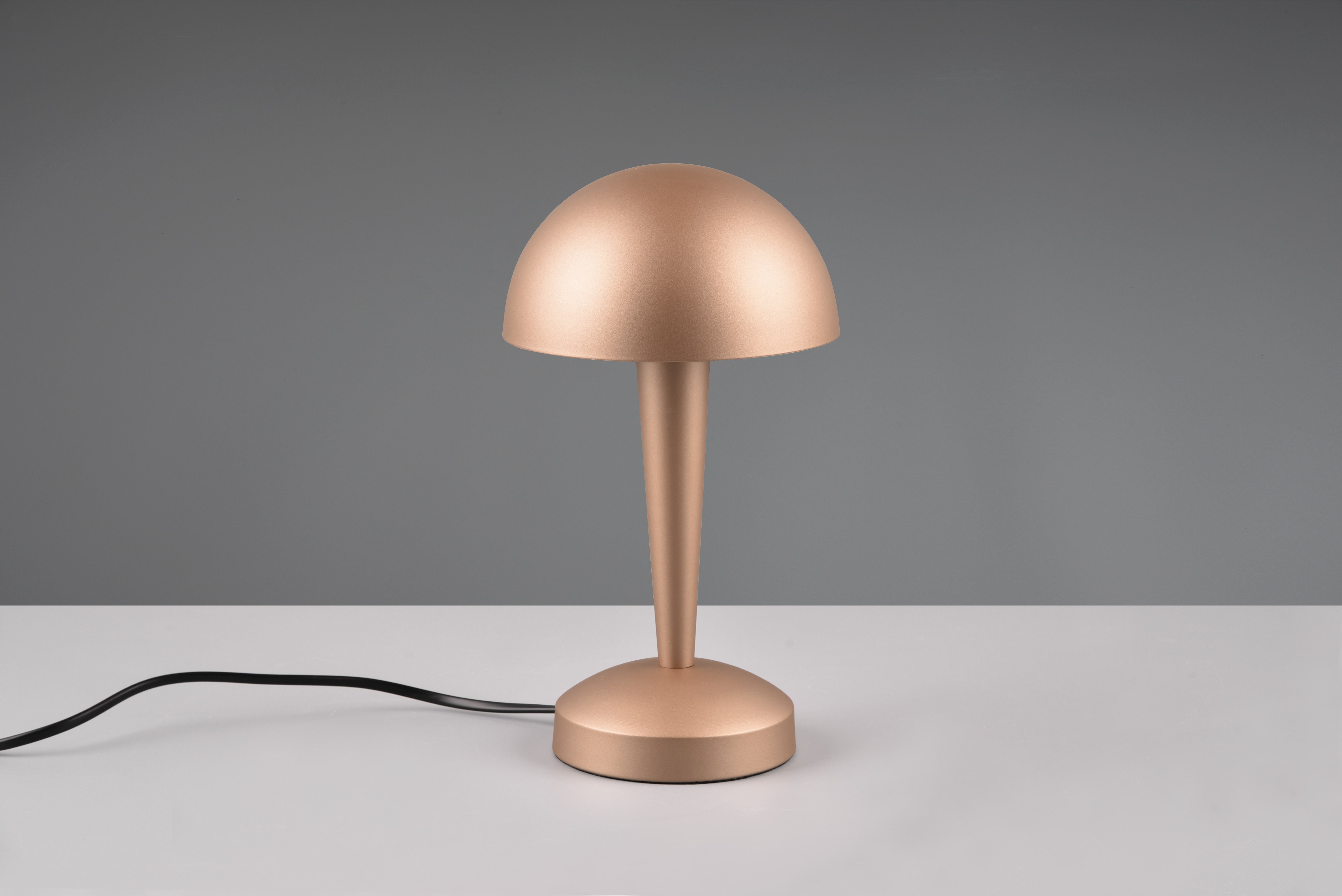 REALITY LED-Tischleuchte Canaria R59561165 coffee, E14, 4,9 W, 470 lm, 3000 K