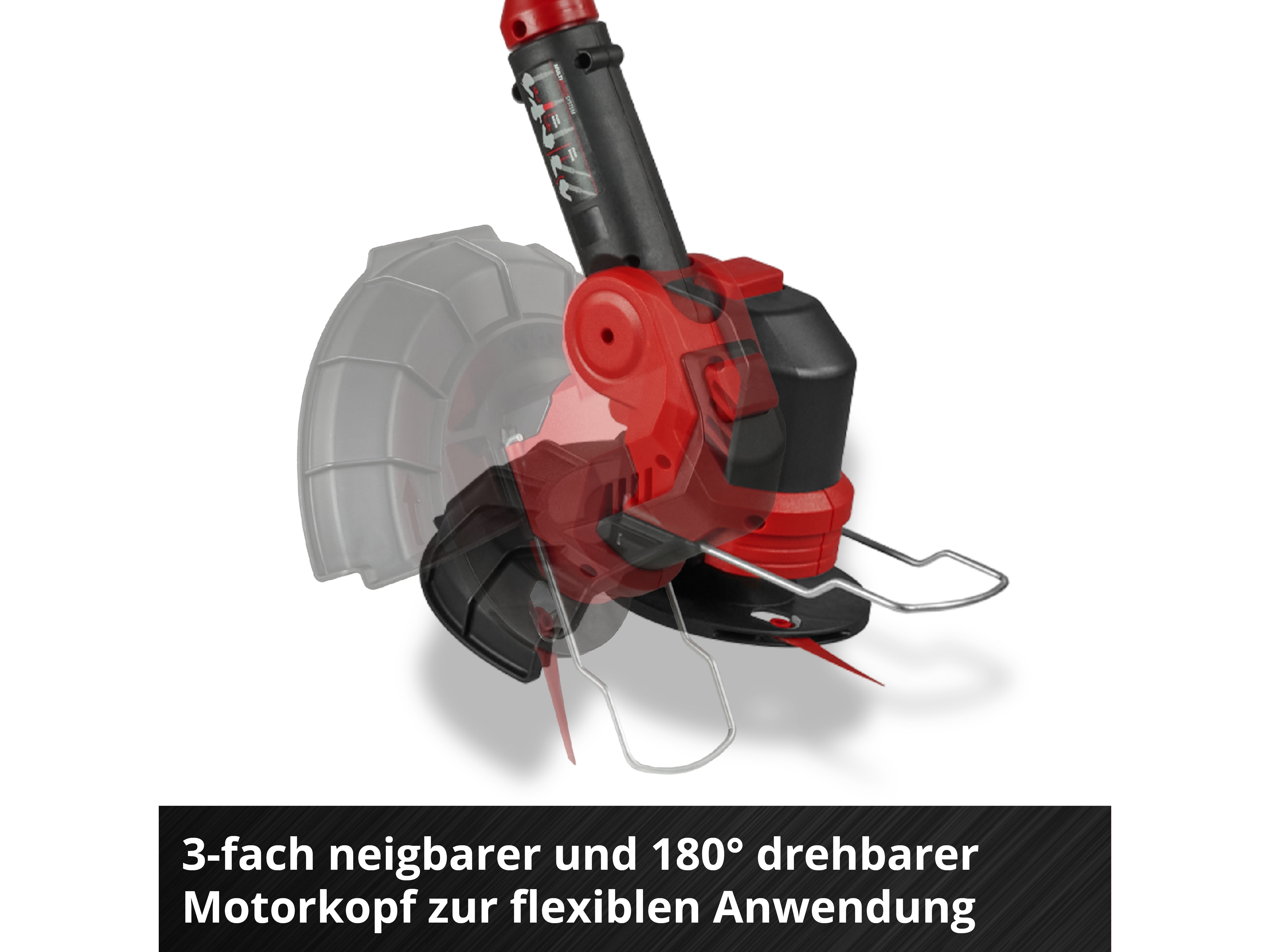 EINHELL Akku-Rasentrimmer GE-CT 18/25 Li Kit (1x 4,0 Ah)